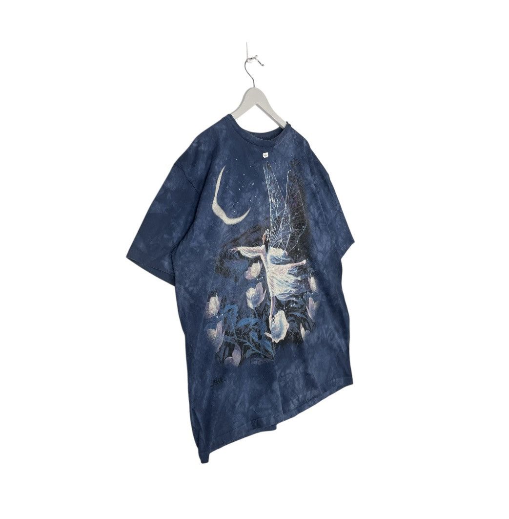 Designer × Vintage vintage The mountain fairy Graphic Tie Dye T-shirt - blue Size US XL / EU 56 / 4 - 3 Thumbnail