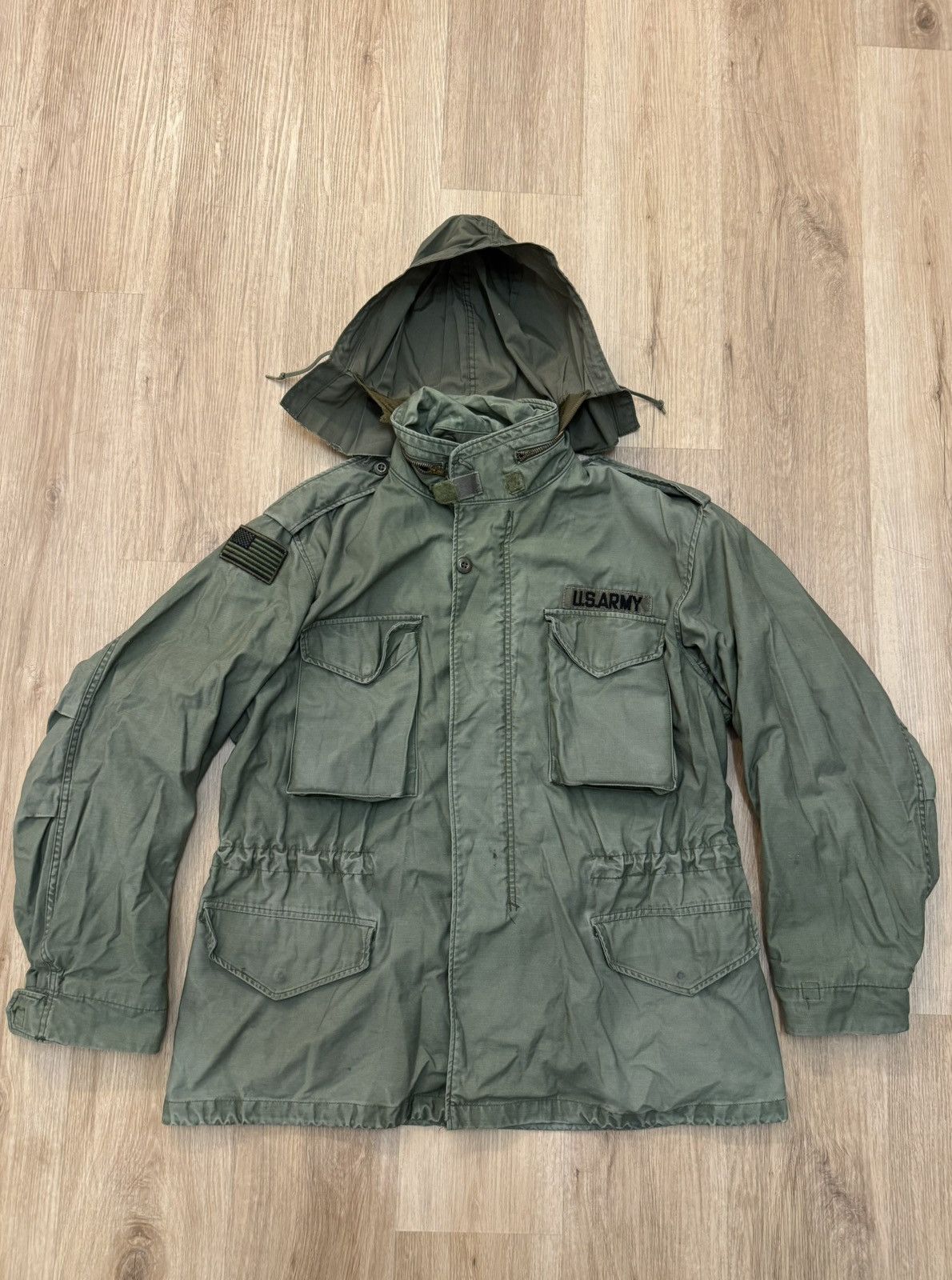 Alpha Industries Alpha Industries US ARMY m-65 field usa jacket vintage 1981L Size US L / EU 52-54 / 3 - 1 Thumbnail