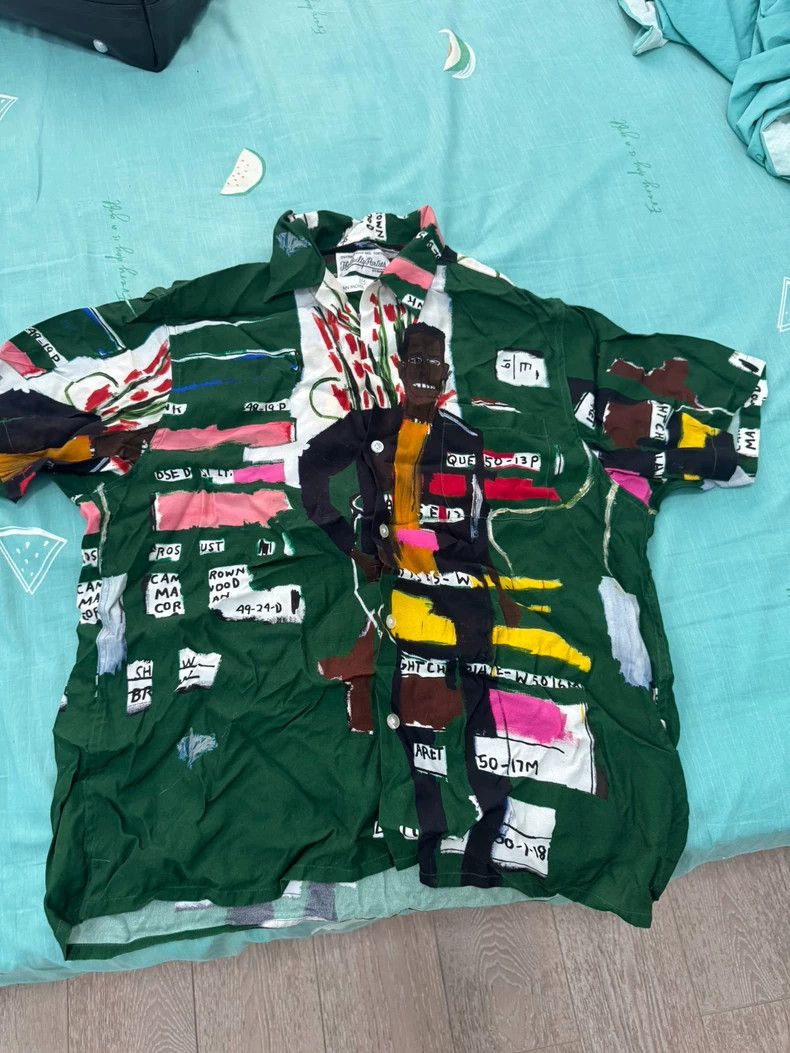 Japanese Brand Wacko Maria Basquiat Graphic Shirt - dmc Size US M / EU 48-50 / 2 - 1 Thumbnail