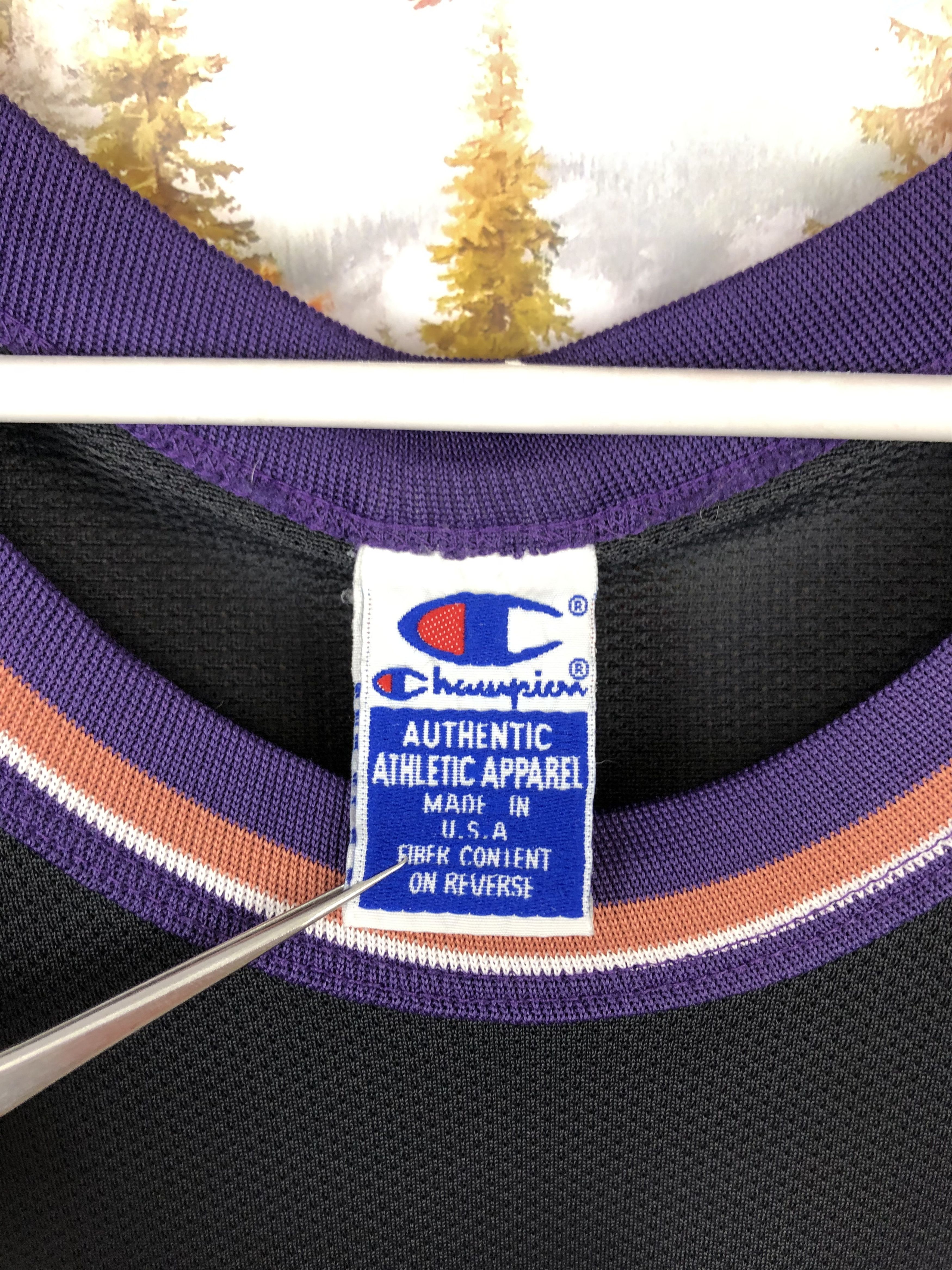 Champion Vintage 90s NBA Karl Malone Utah Jazz Champion Jersey Size US L / EU 52-54 / 3 - 7 Thumbnail
