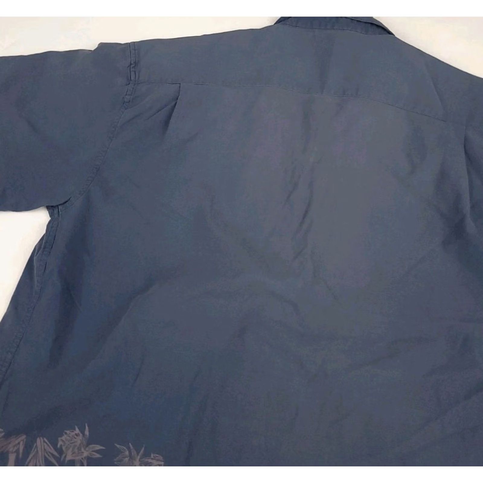 KAVU VINTAGE KAVU Shirt Mens L Blue Bamboo Pattern Hawaiian Camp Cotton USA Summer FADED Size US L / EU 52-54 / 3 - 7 Thumbnail