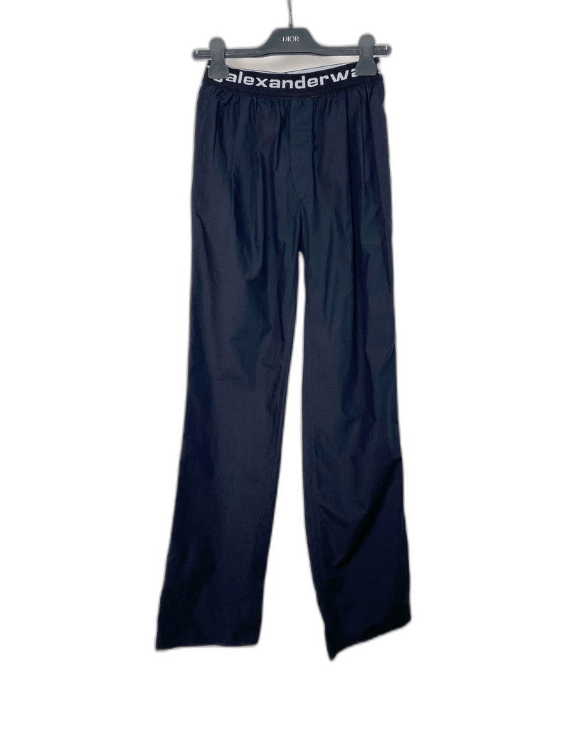 Comme des Garcons Long Pants with Alexander Wang Lettering Size US 26 / EU 42 - 1 Thumbnail