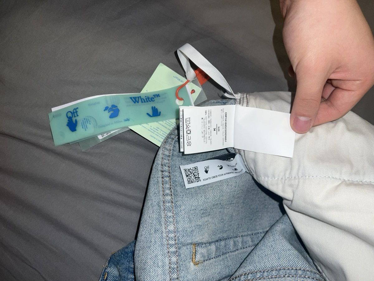 Off-White Off-White Bees Carpenter Jeans Size US 34 / EU 50 - 11 Thumbnail