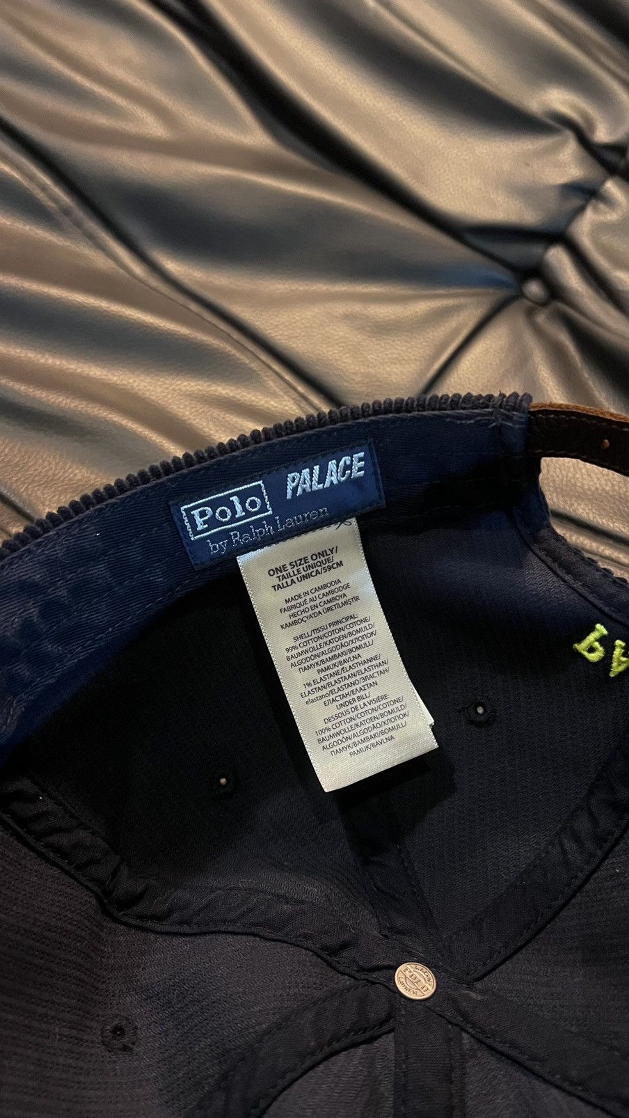 Palace × Polo Ralph Lauren Palace X Polo Ralph Lauren Corduroy Cap Size ONE SIZE - 4 Thumbnail