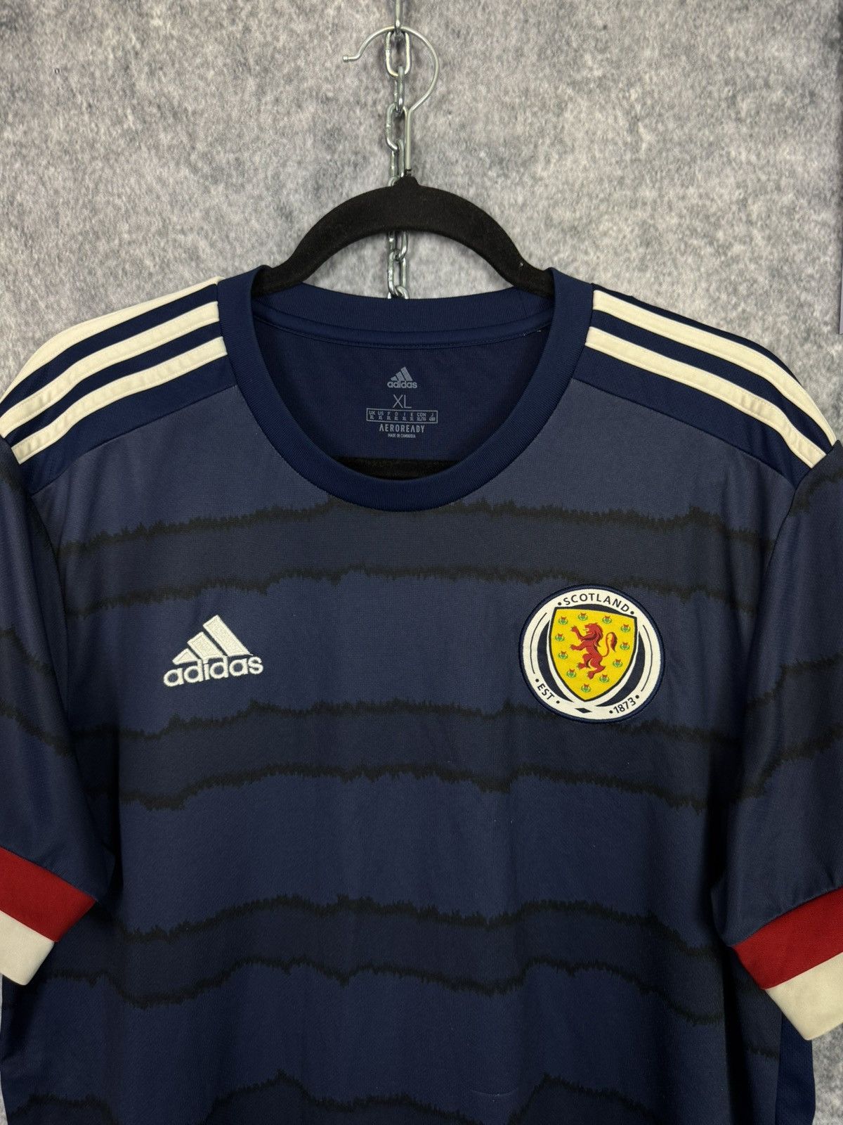 Adidas T-Shirt Adidas Scotland National Team 2020 size XL Jersey Size US XL / EU 56 / 4 - 8 Thumbnail