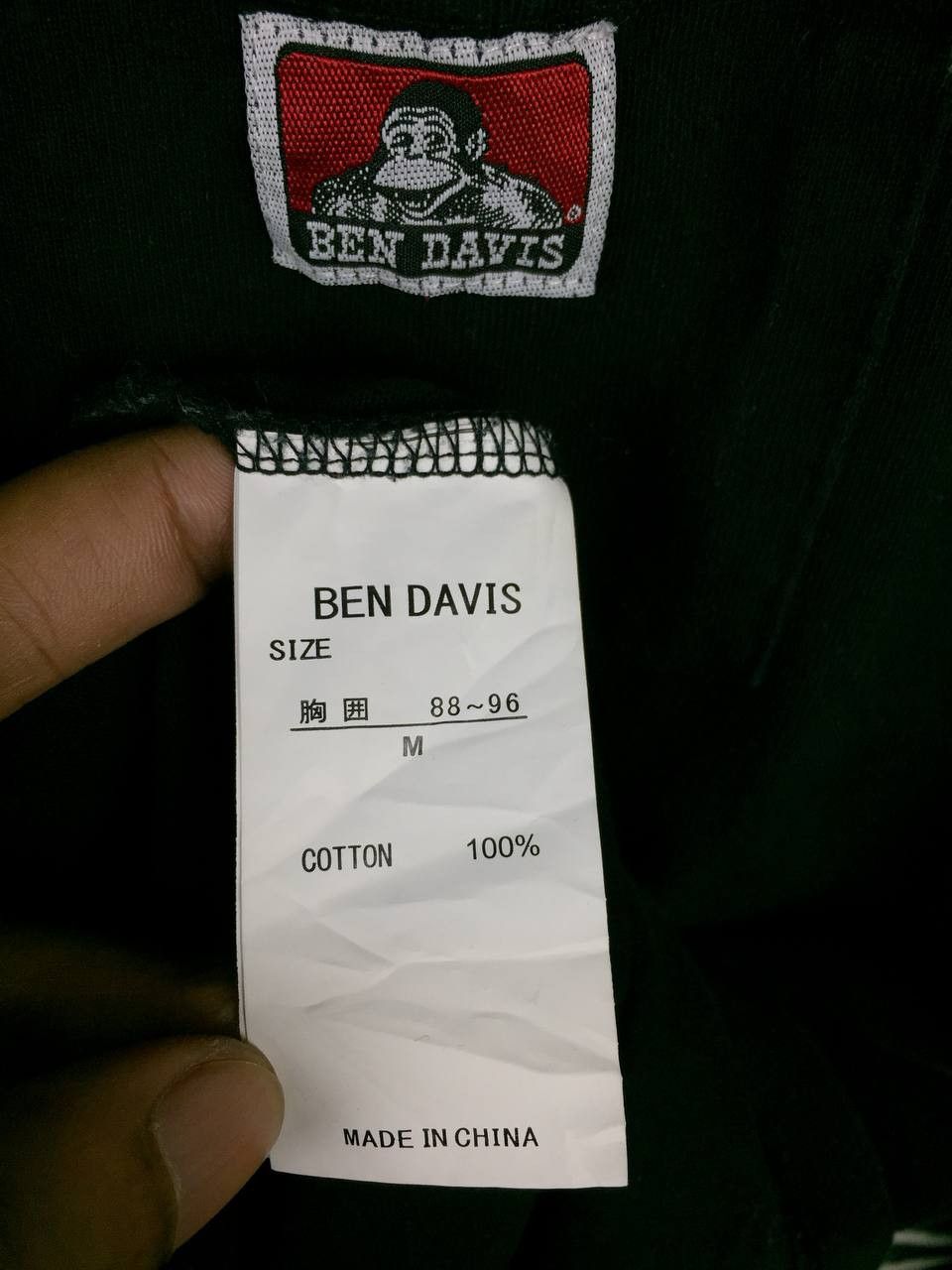 Ben Davis × Vintage Ben Davis Work Clothing Pocket Longsleeve Tee Size US M / EU 48-50 / 2 - 9 Thumbnail