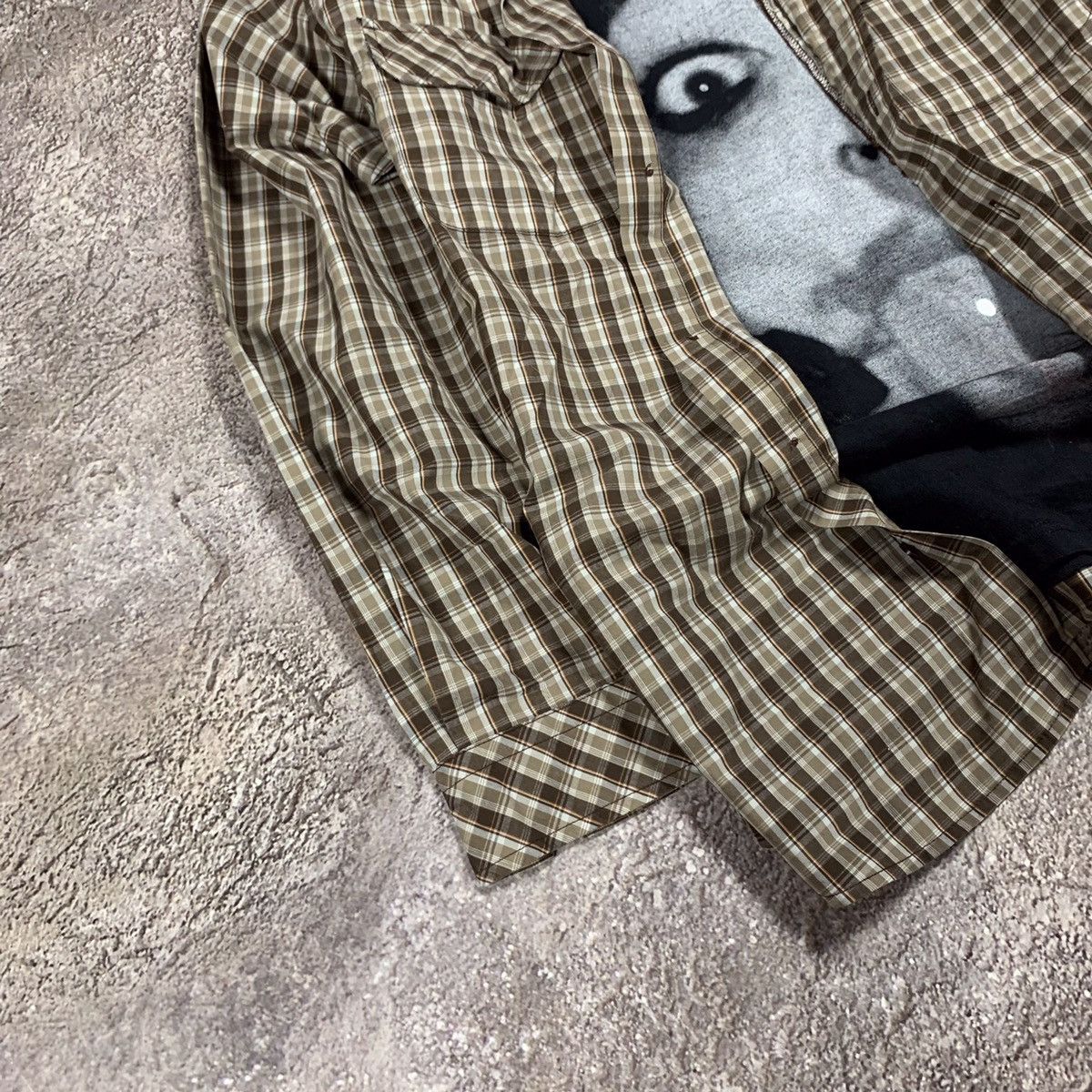 Flannel vintage flannel plaid shirt checkered streetwear 90s Y2K Size US M / EU 48-50 / 2 - 2 Thumbnail