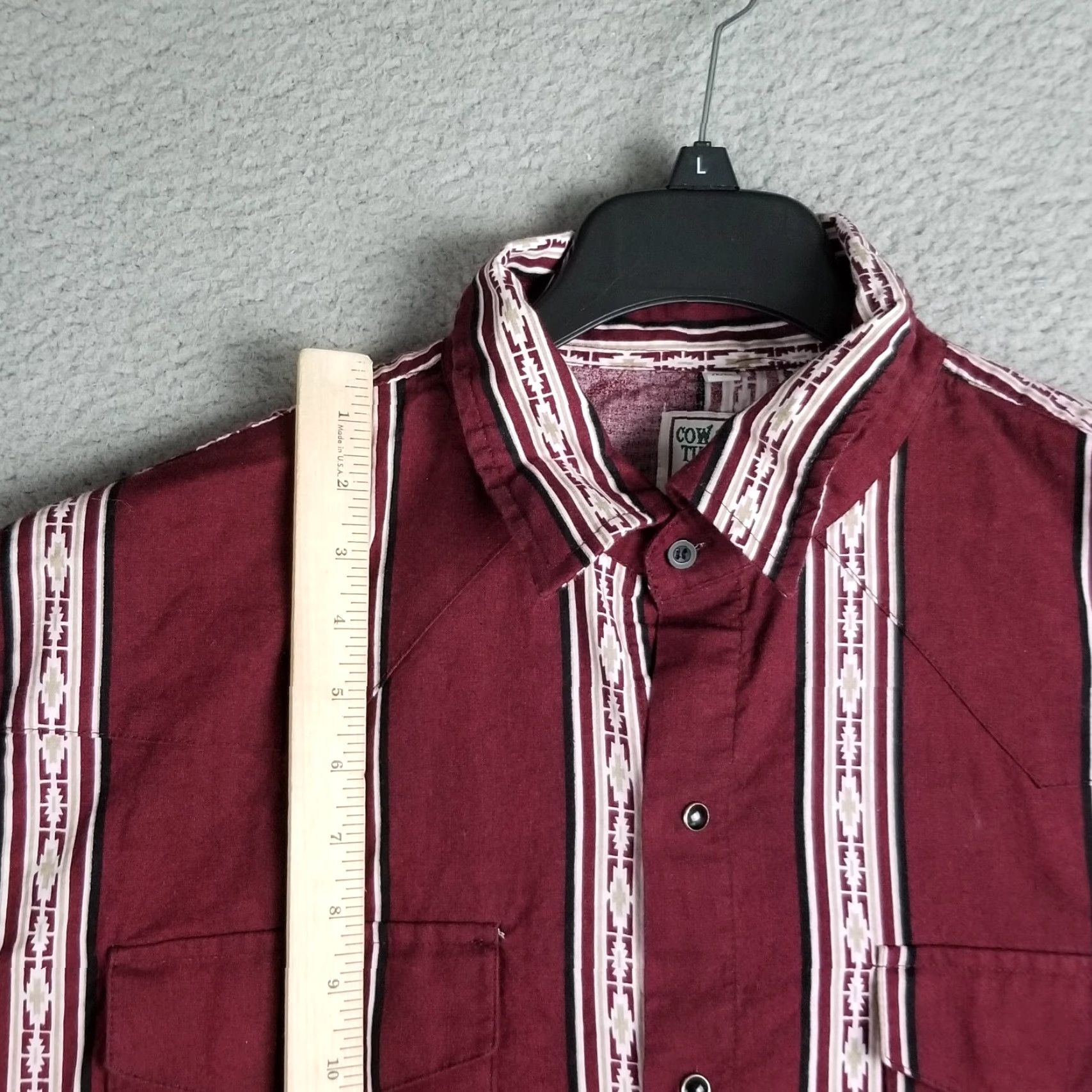 Roper VINTAGE Cowboys’ Turtle Association Shirt Men 2XL Button-Up Collared Aztec Southwestern 90s Red Shirt Mens Size US XXL / EU 58 / 5 - 3 Thumbnail