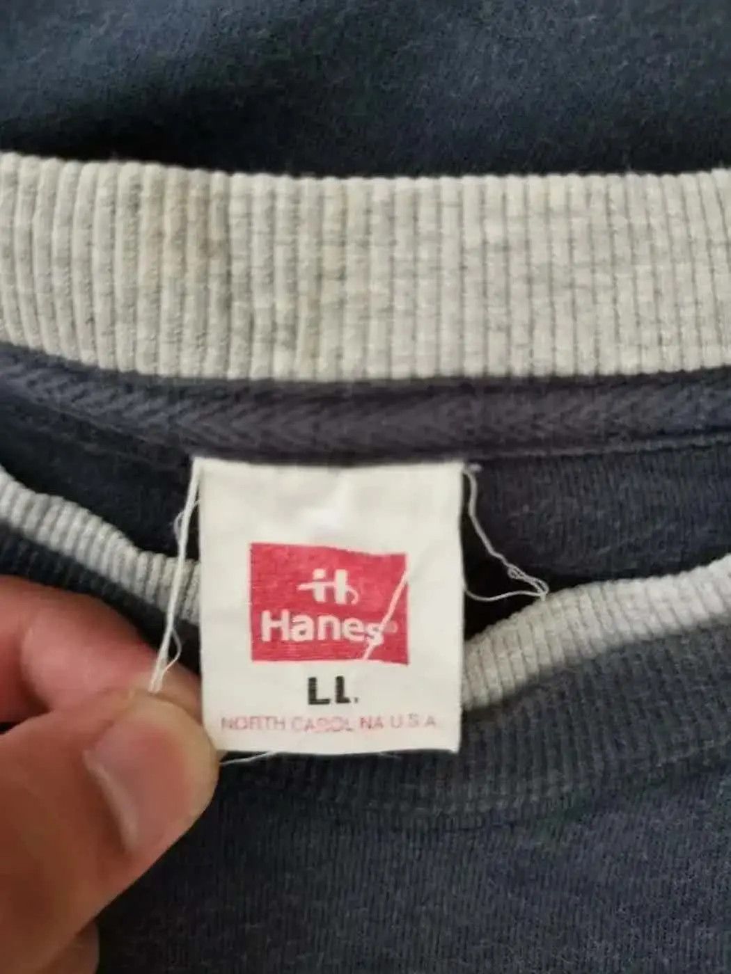 Hanes Vintage Hanes Sweatshirt Size US XXL / EU 58 / 5 - 5 Thumbnail