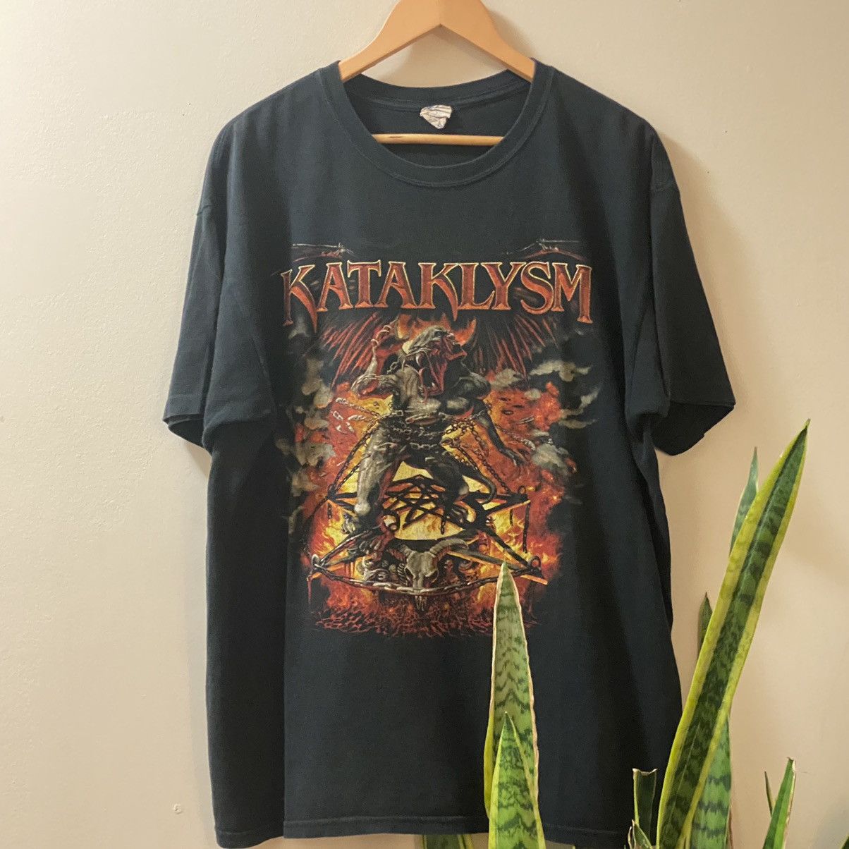 Vintage Vintage Kataklysm Shadows & Dust Death Metal Band T Shirt