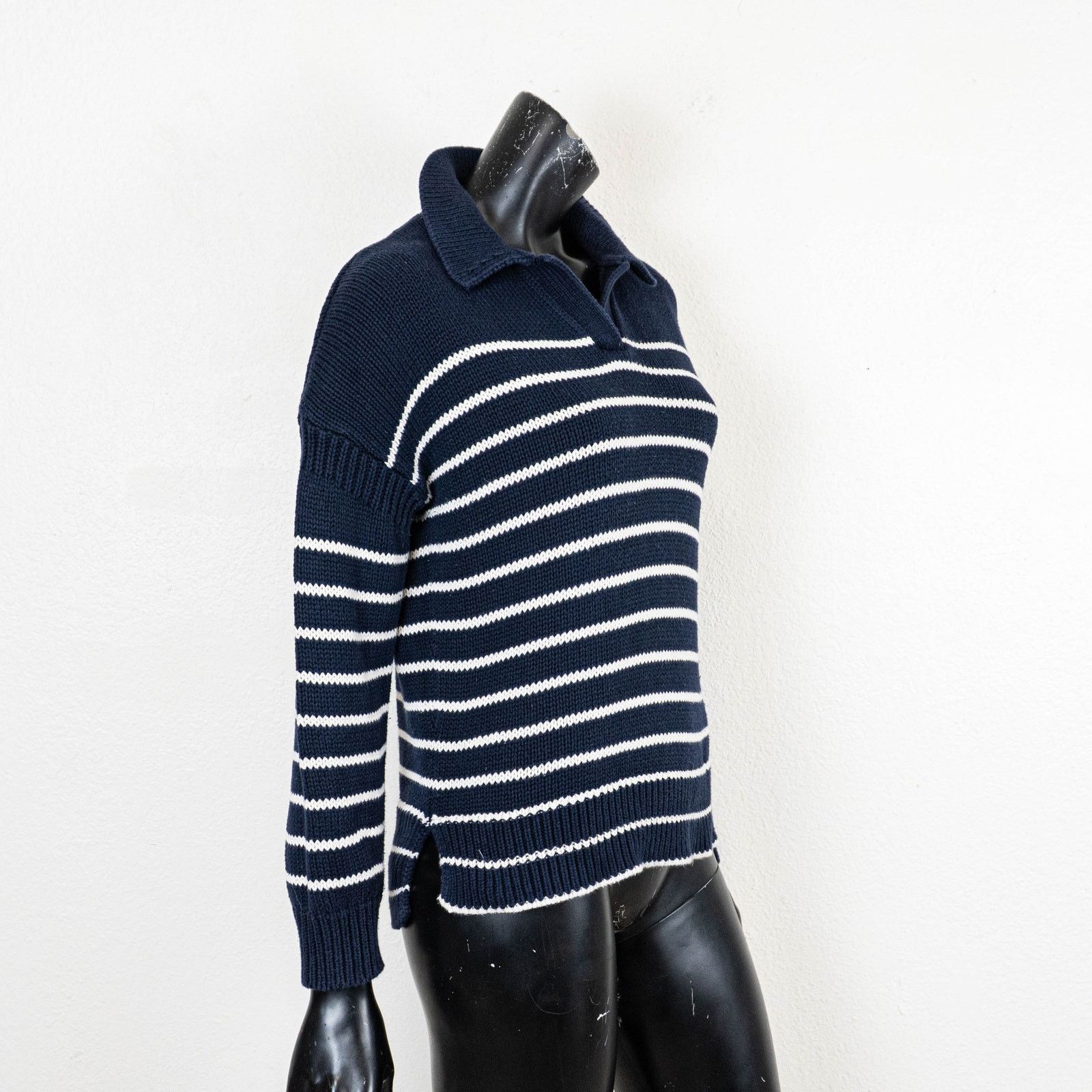 Alex Mill ALEX MILL Jacques Pullover polo sweater cotton knit sz M Size M / US 6-8 / IT 42-44 - 5 Thumbnail