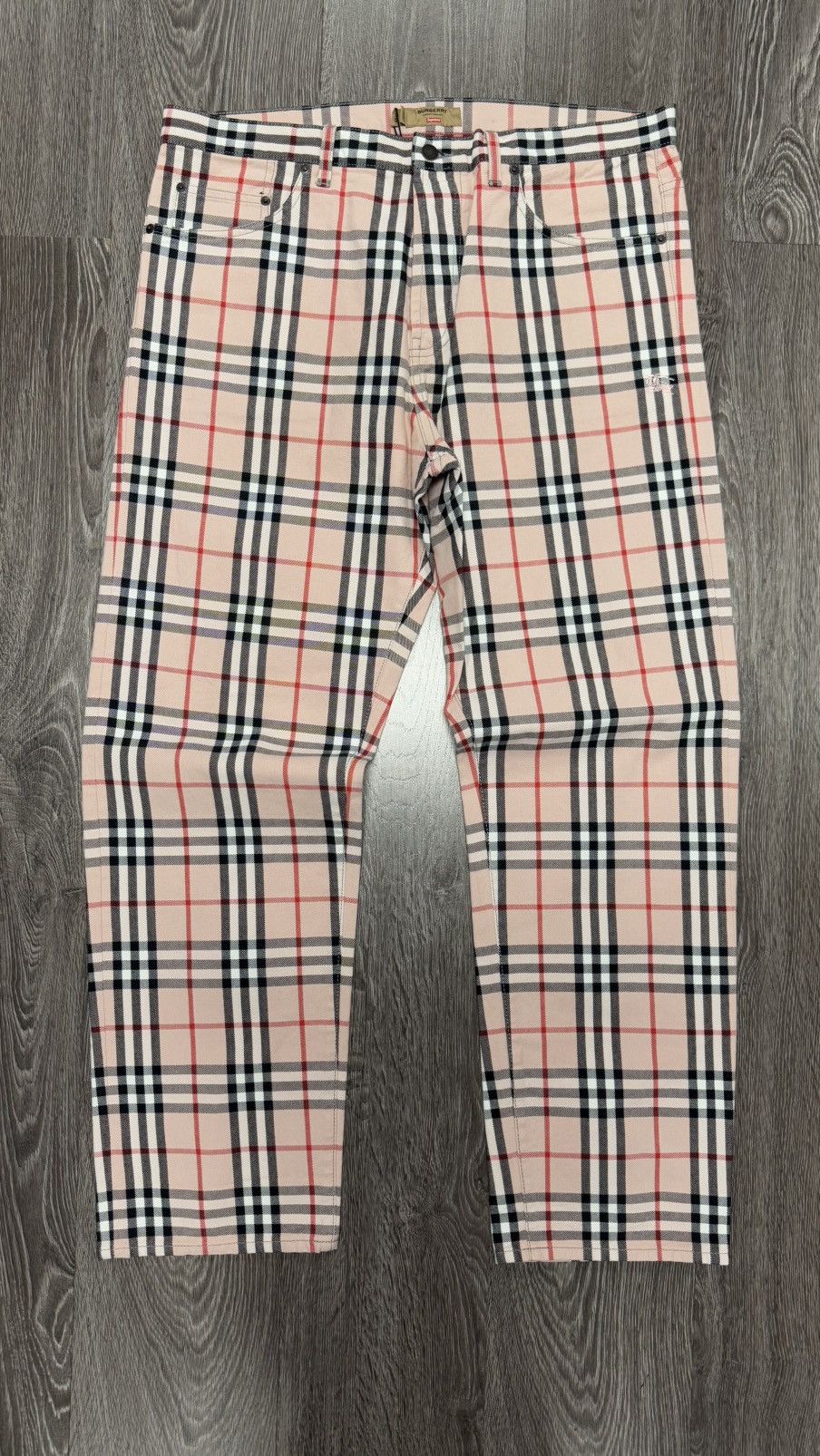 Supreme Burberry Pants sz 36 New