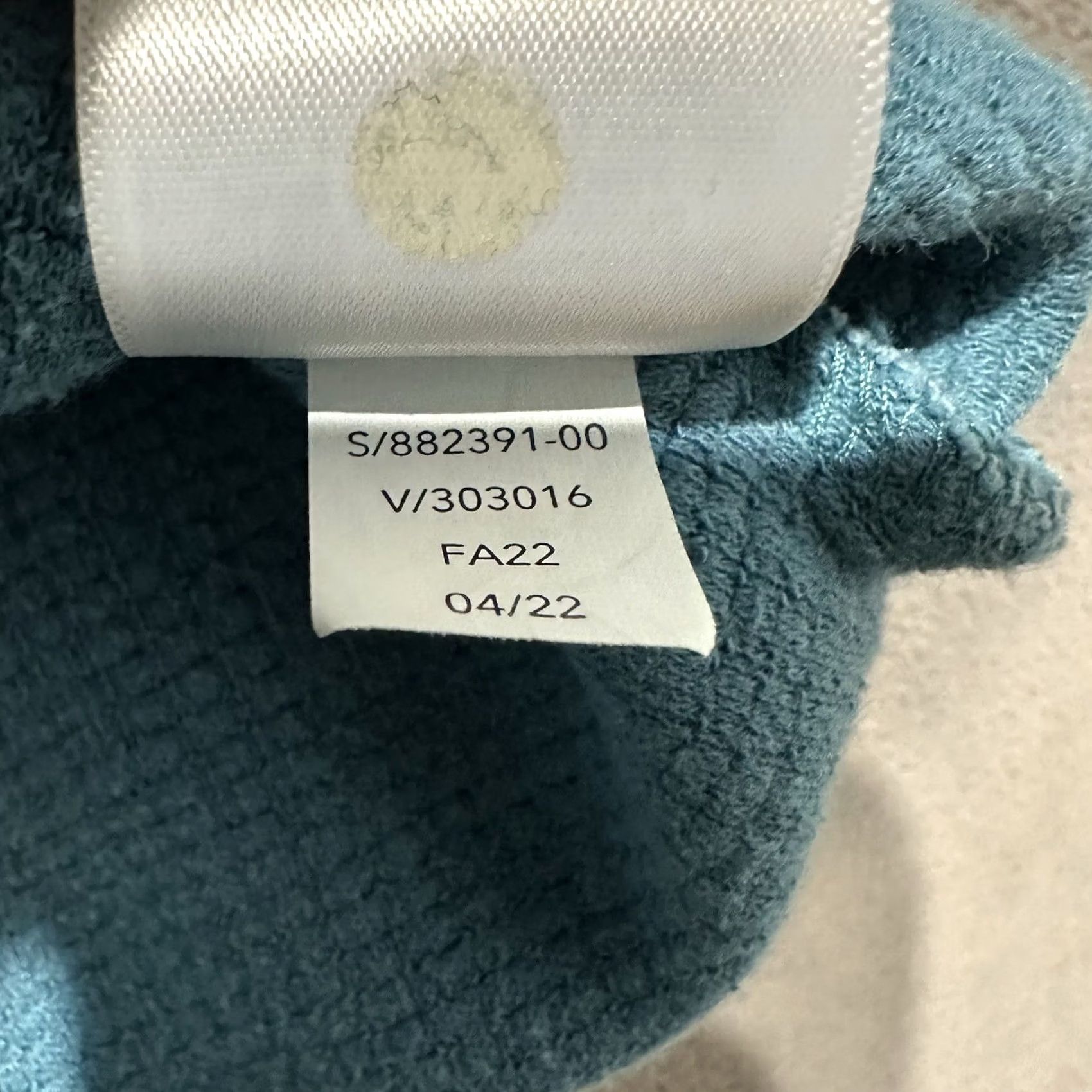 Athleta Athleta Hoodie Womens Large Teal Blue Pullover Hooded Hand Drawstring Crew Neck Activewear Running & Jogging, Walking Knit Cotton, Lyocell Size L / US 10 / IT 46 - 6 Thumbnail