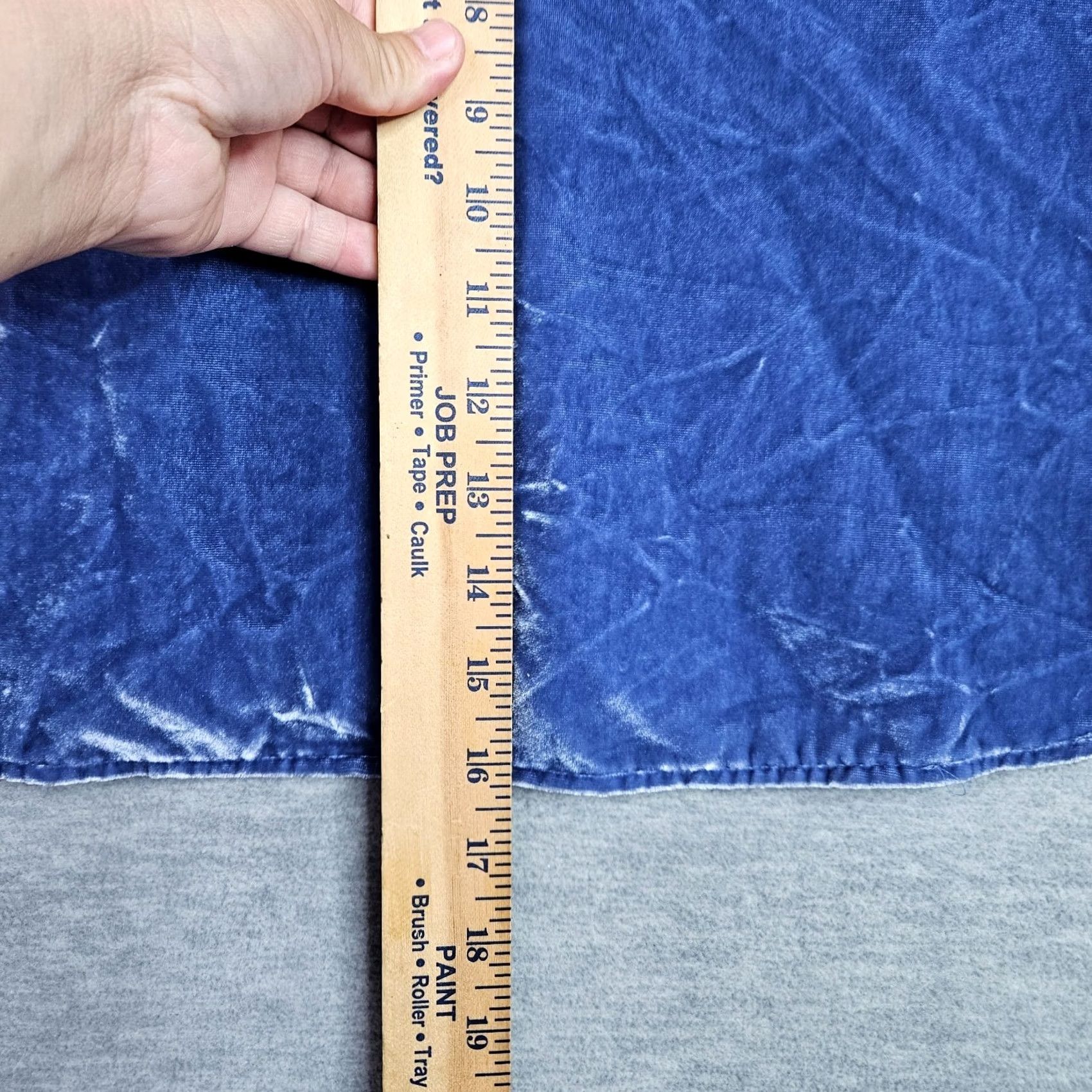 Ann Taylor Loft Ann Taylor Women's Blue Velvet V-Neck Tank Top PL Petite NEW Velvet Tank Top with Nylon-Viscose Blend Blue Size L / US 10 / IT 46 - 4 Thumbnail