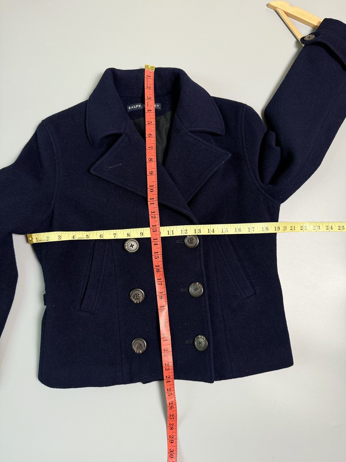 Ralph Lauren Ralph Lauren Double Breasted PeaCoat Jacket Size S / US 4 / IT 40 - 10 Thumbnail