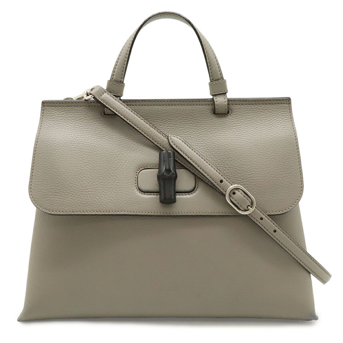 Gucci Gucci Gucci Bamboo Daily 2way bag Leather Shoulder Bag 392013 DUTY FREE for USA Size ONE SIZE - 1 Thumbnail
