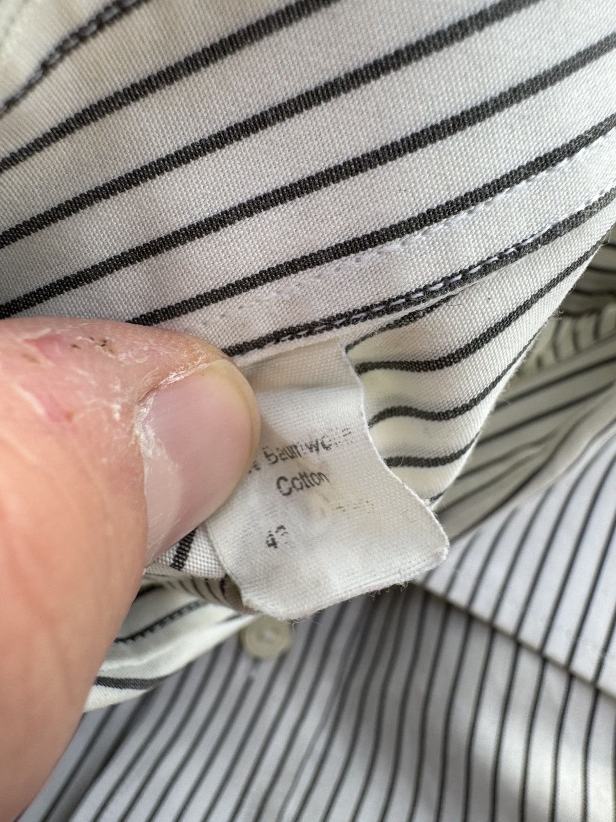 Saint Laurent Paris × Vintage × Yves Saint Laurent Yves Saint Laurent SLP Vintage Shirt Size US L / EU 52-54 / 3 - 5 Thumbnail