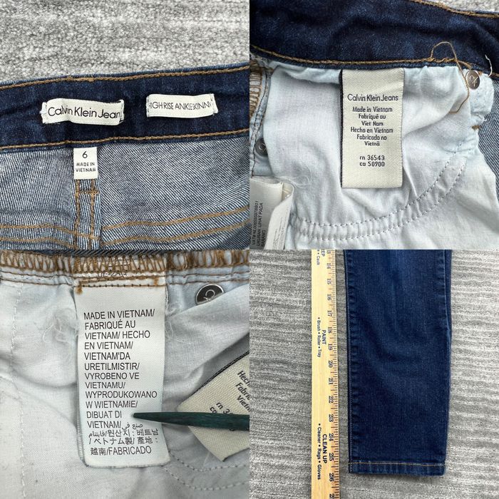 Calvin Klein Jeans High Rise Skinny Jean Denim Medium