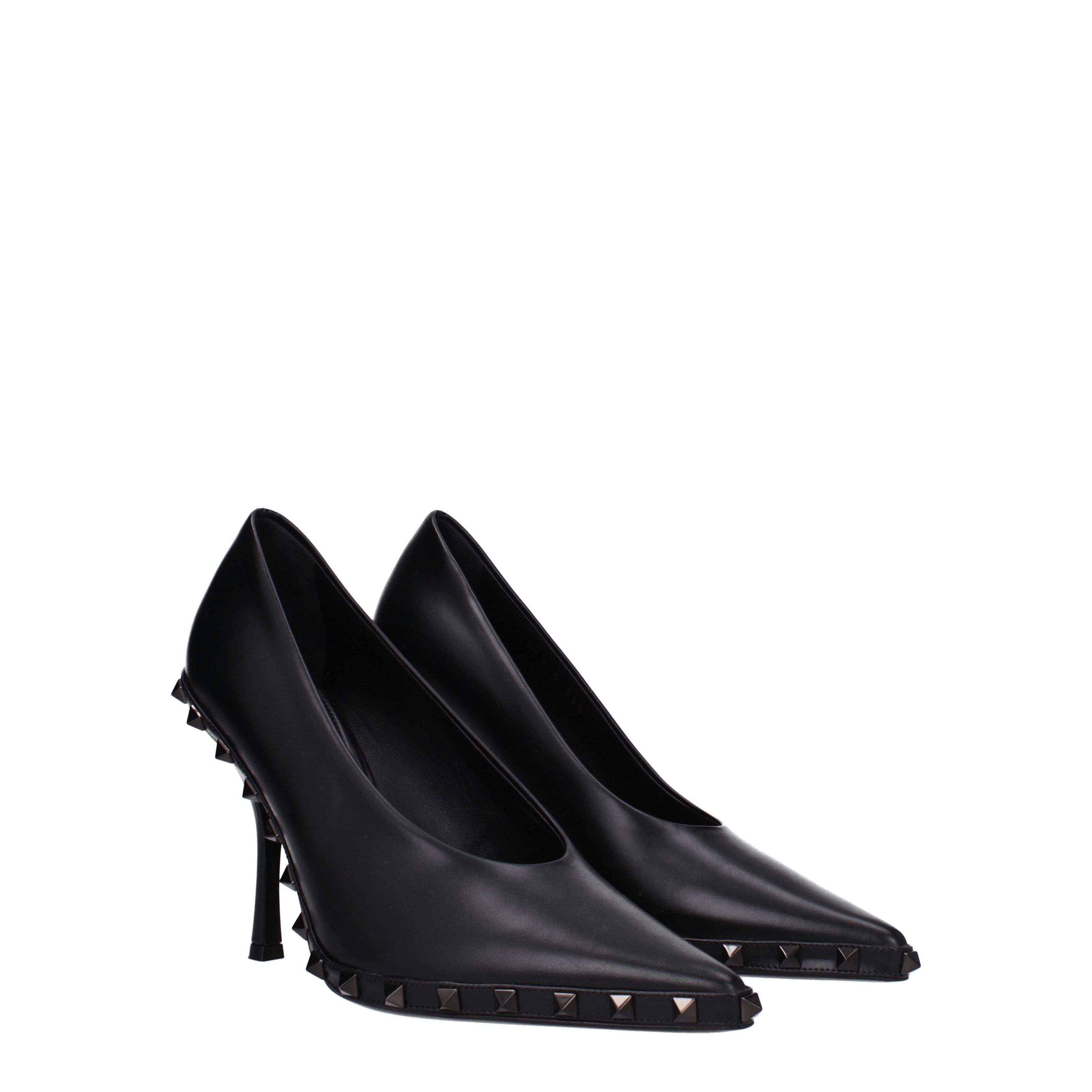 Valentino Two-Tone Lace And Leather Foliefoliage Pumps | Grailed