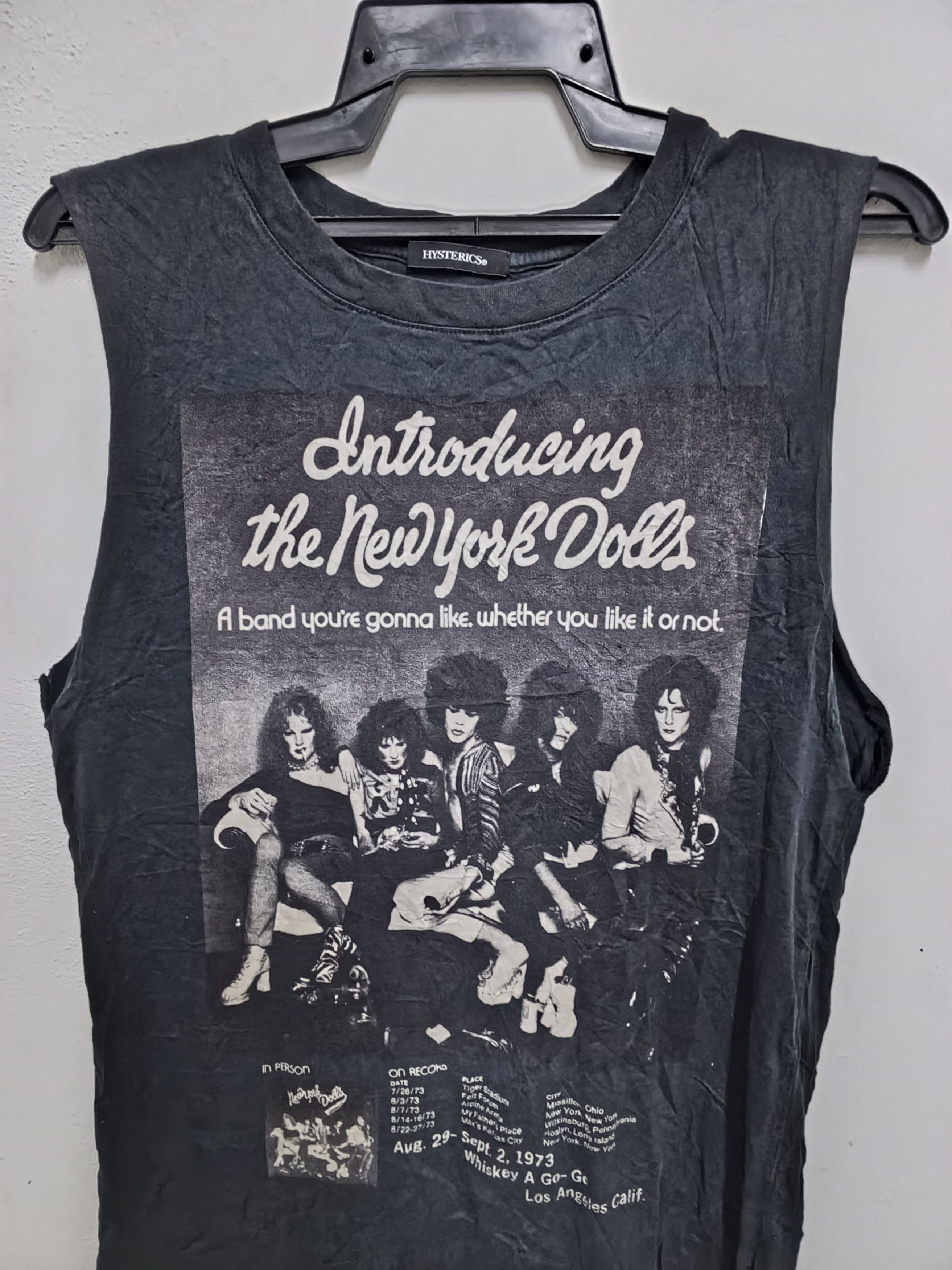 Hysteric Glamour ©2016 band new York dolls by hysteric glamour punk tshirt Size US M / EU 48-50 / 2 - 6 Thumbnail