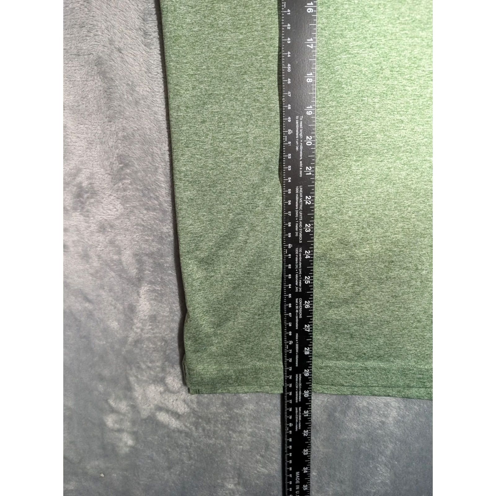 Vintage William Murray Polo Shirt Mens XL Green Heather Golf Performance Stretch Top Size US XL / EU 56 / 4 - 2 Thumbnail