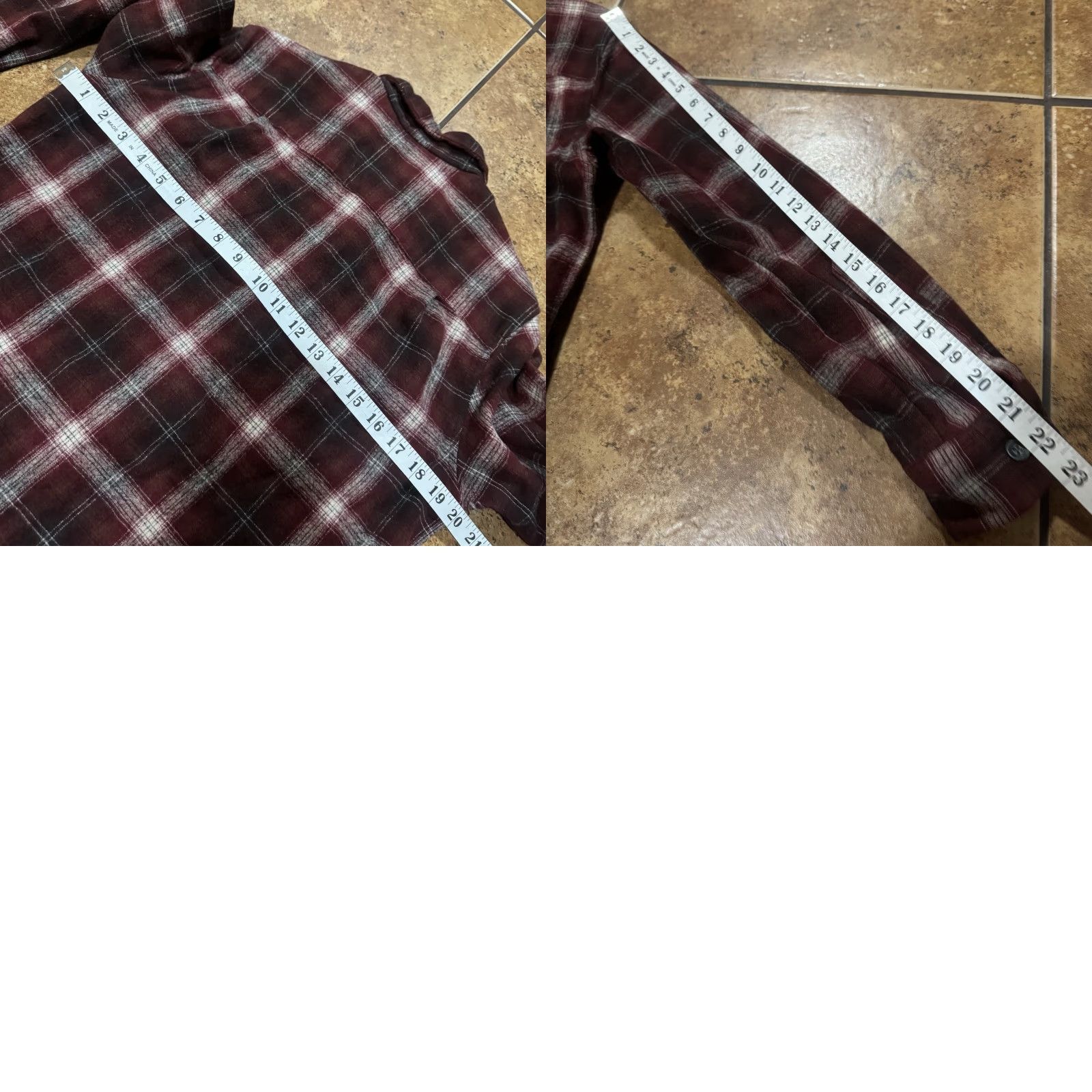 Pendleton VTG Pendleton Board Shirt Wool Medium Red Shadow Plaid USA Shirt Men M Vintage Board Shirt USA Mens Size US M / EU 48-50 / 2 - 8 Thumbnail