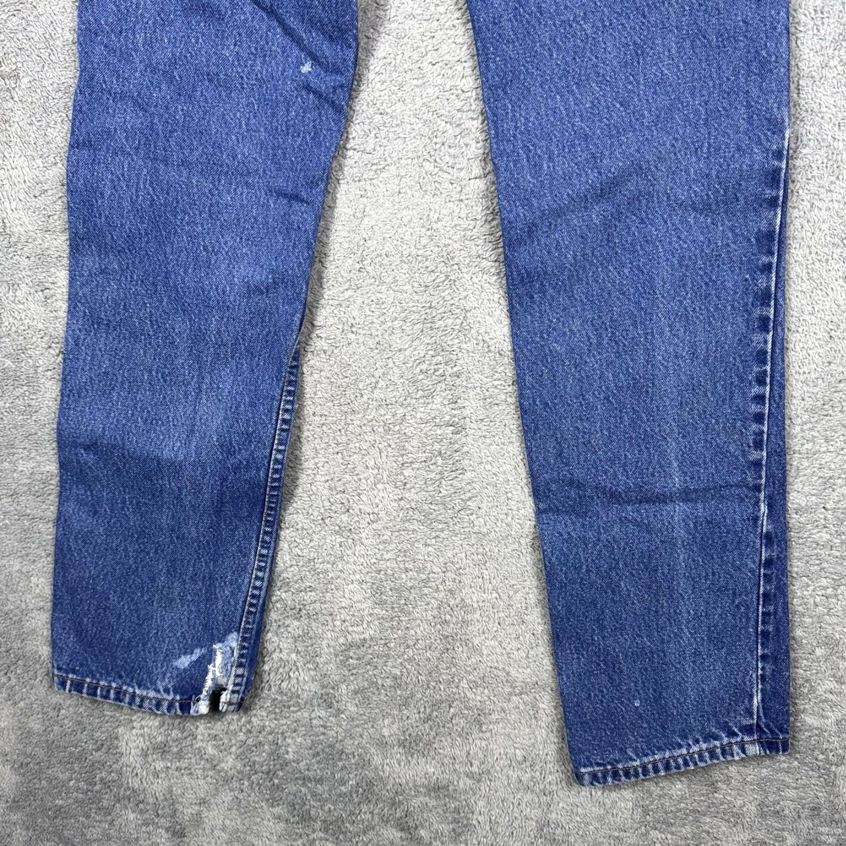 Levi's VINTAGE Levi's 506 Jeans Men 28x34 1972 USA Made Thrashed Distress 70s Denim Blue 5-Pocket Mens Regular Straight Wearable USA 90s Grunge Fashion Size US 30 / EU 46 - 7 Thumbnail