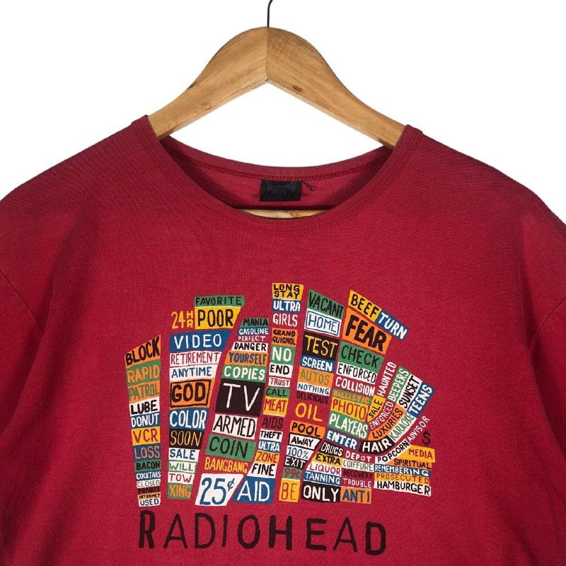 Band Tees Vintage Radiohead Hail To The Thief T-shirt Size US M / EU 48-50 / 2 - 2 Thumbnail