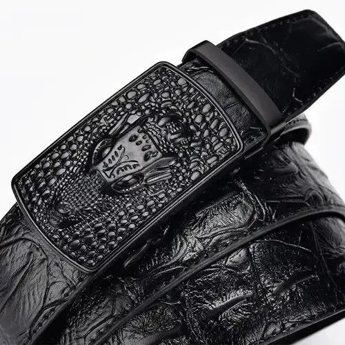 Other Kasuga x Iriki Genuine Leather New Style Pin Buckle Jeans Size ONE SIZE - 4 Thumbnail