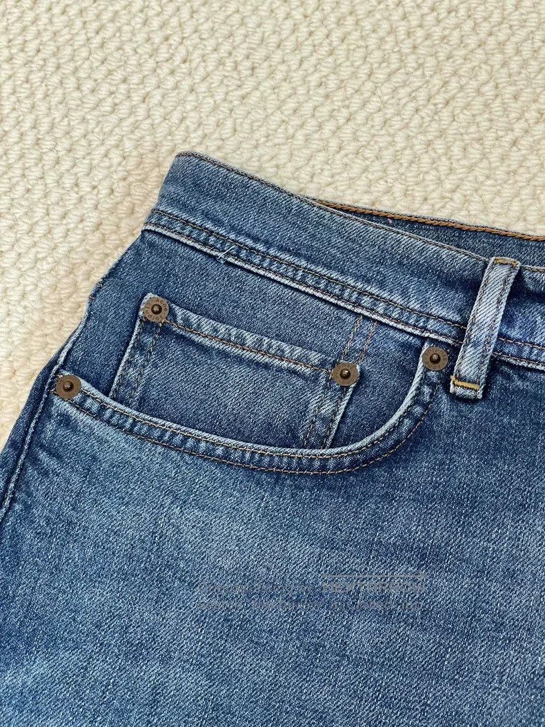 Acne Studios Acne Studios Light Blue Washed Denim Jeans Size 42" / US 20 - 7 Thumbnail