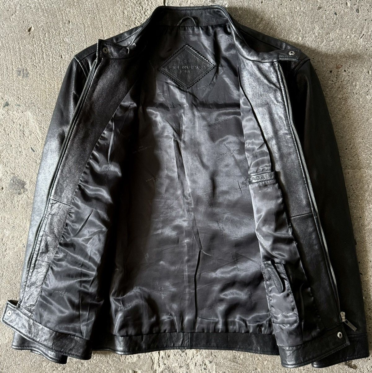 Balenciaga Balenciaga - 1997 - Nicolas Ghesquière - Moto Leather Jacket Size US L / EU 52-54 / 3 - 13 Thumbnail