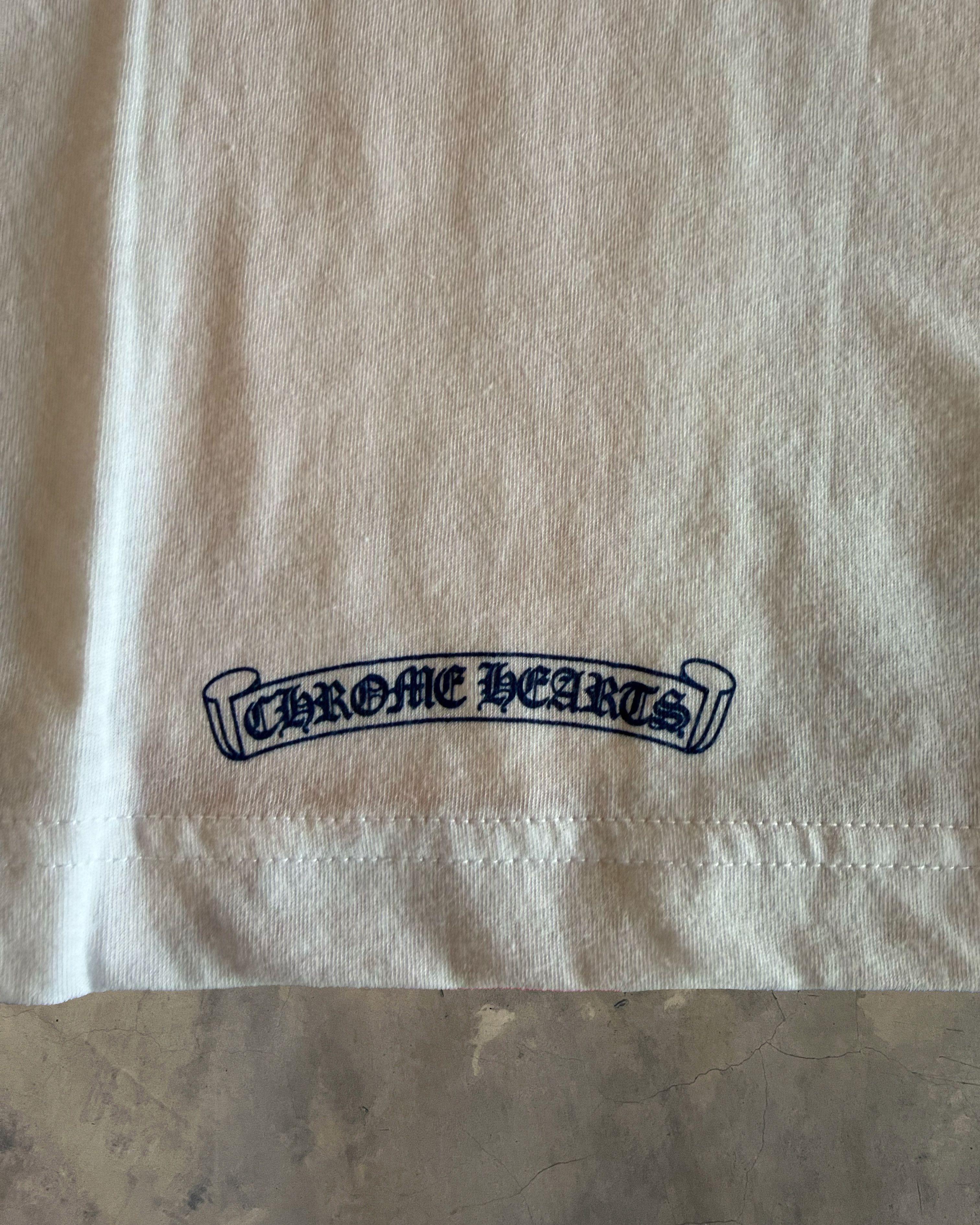 Chrome Hearts CHROME HEARTS UNION JACK LOGO TEE Size US M / EU 48-50 / 2 - 6 Thumbnail