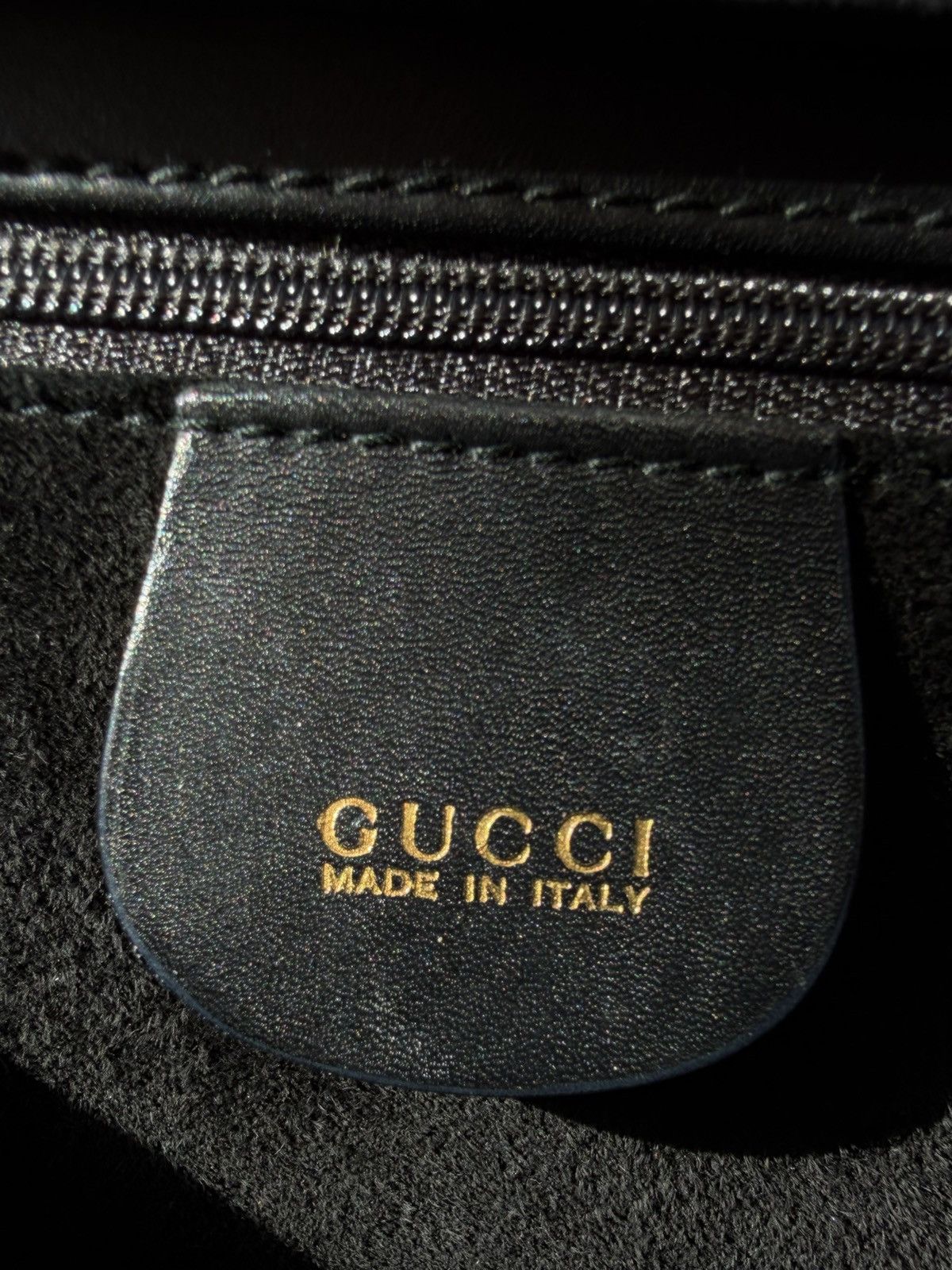 Gucci Rare Gucci Tom Ford 2000s Snaffle Horsebit Suede Leather Bag Size ONE SIZE - 10 Thumbnail