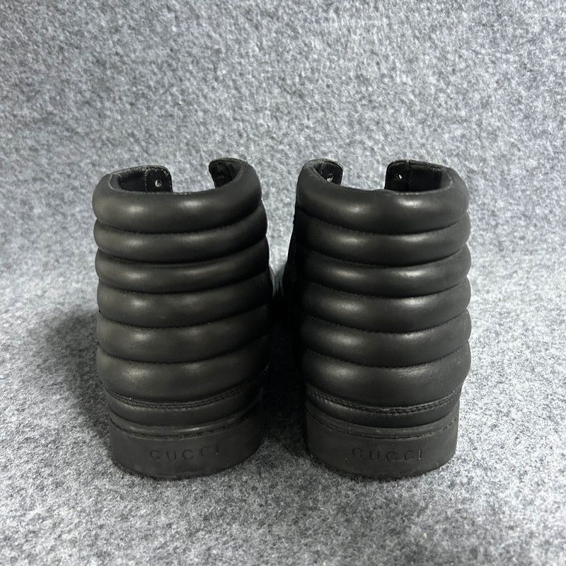 Gucci Gucci High-Top Sneakers in Black Size US 7.5 / EU 40-41 - 3 Thumbnail