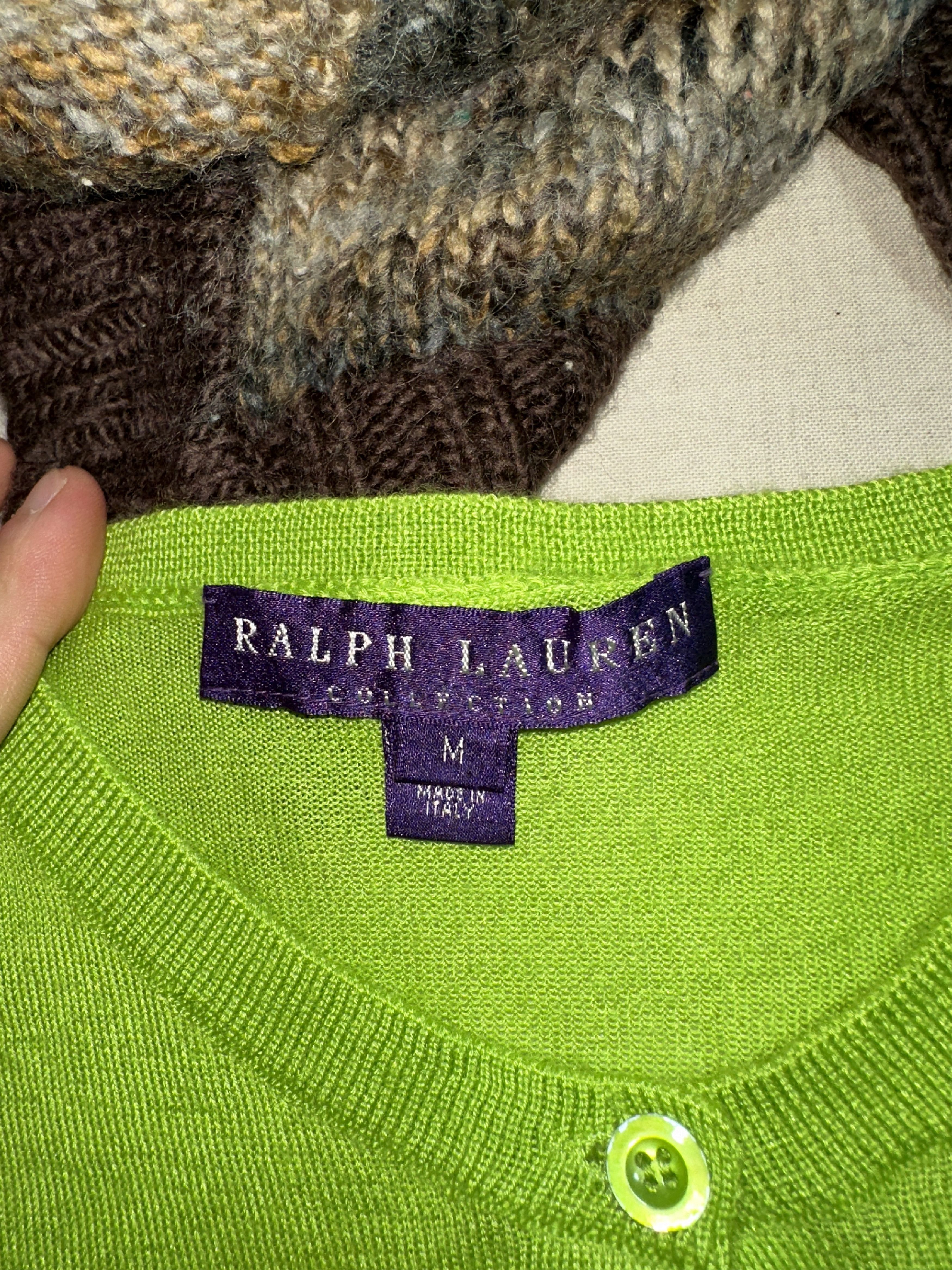 Ralph Lauren Purple Label Ralph Lauren Purple Label Collection Cashmere Cardigan M Size M / US 6-8 / IT 42-44 - 3 Thumbnail