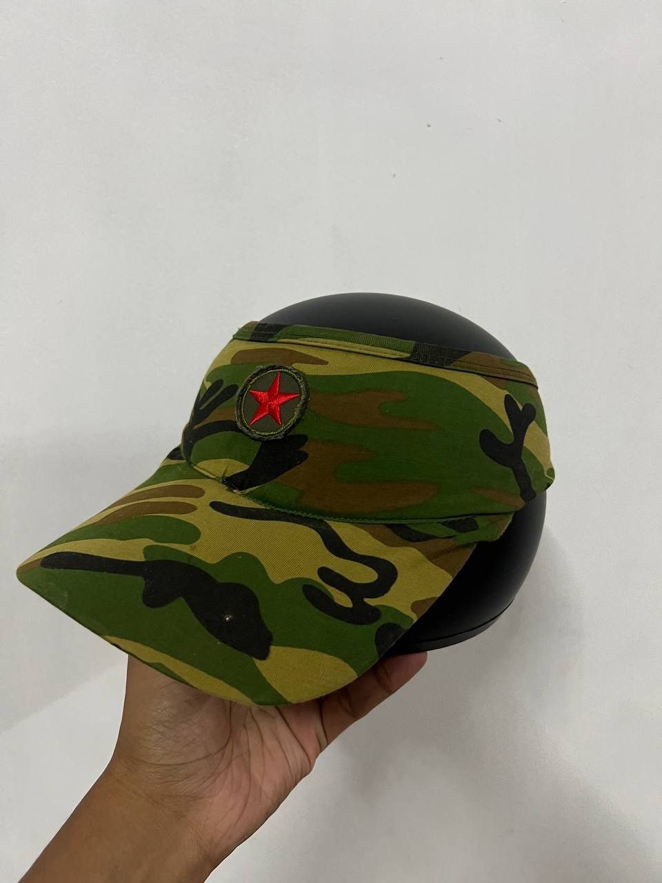 Hat Club Camouflage Military Woodland Visor Hat Size ONE SIZE - 1 Thumbnail
