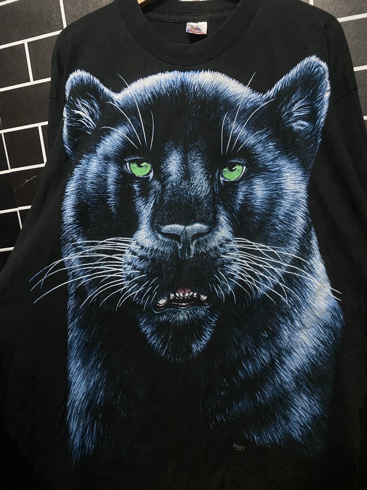 Fruit Of The Loom Vintage Trinity Products san marcos 1993 panther longsleeve Size US XL / EU 56 / 4 - 2 Thumbnail