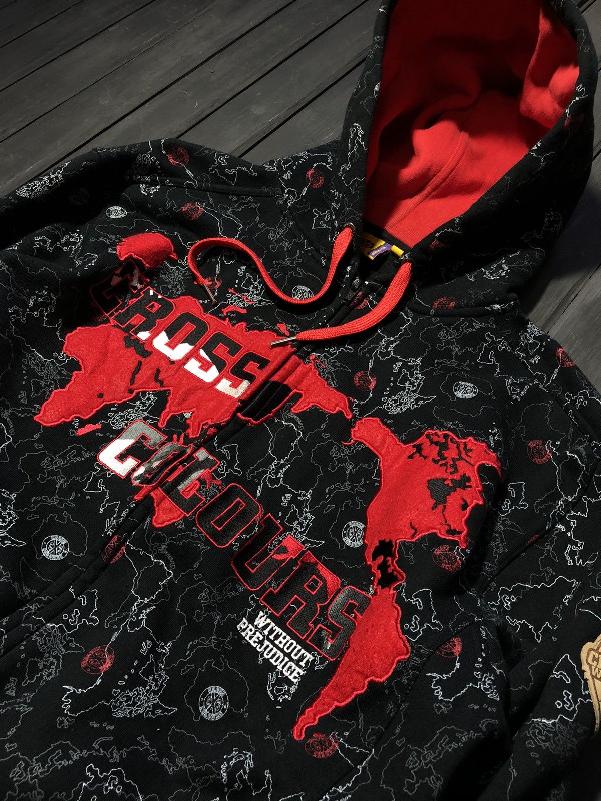 Hysteric Glamour × If Six Was Nine × Japanese Brand Japanese Avant Garde If Six Was Nine Y2K Zip Hoodie Size US M / EU 48-50 / 2 - 3 Thumbnail