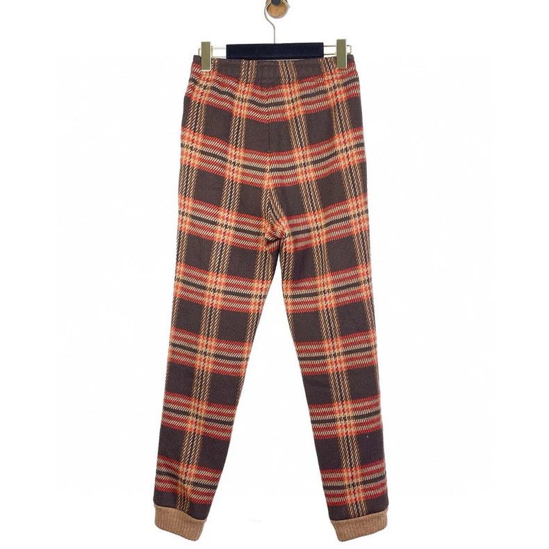 Gucci Gucci Size XS Zipper pocket casual trousers brown and red p Size US 26 / EU 42 - 2 Thumbnail