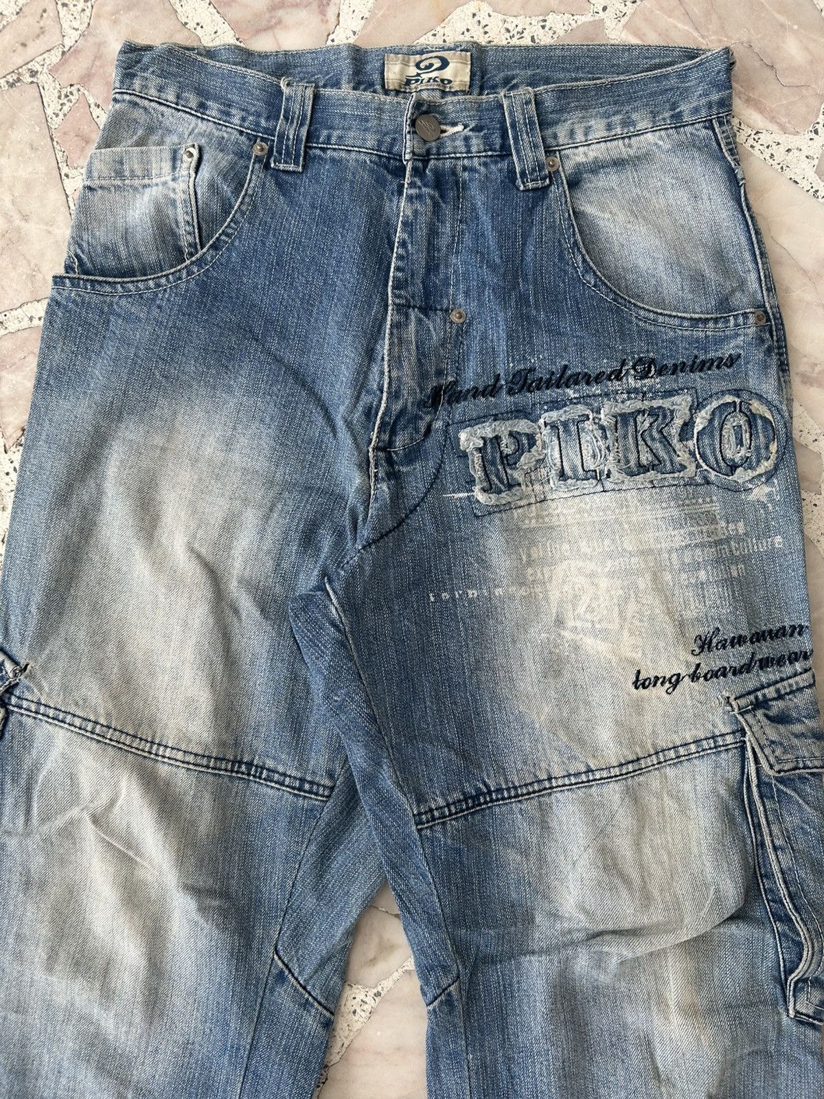 Other Piko Denim Cargo Y2K Pants Size US 30 / EU 46 - 5 Thumbnail