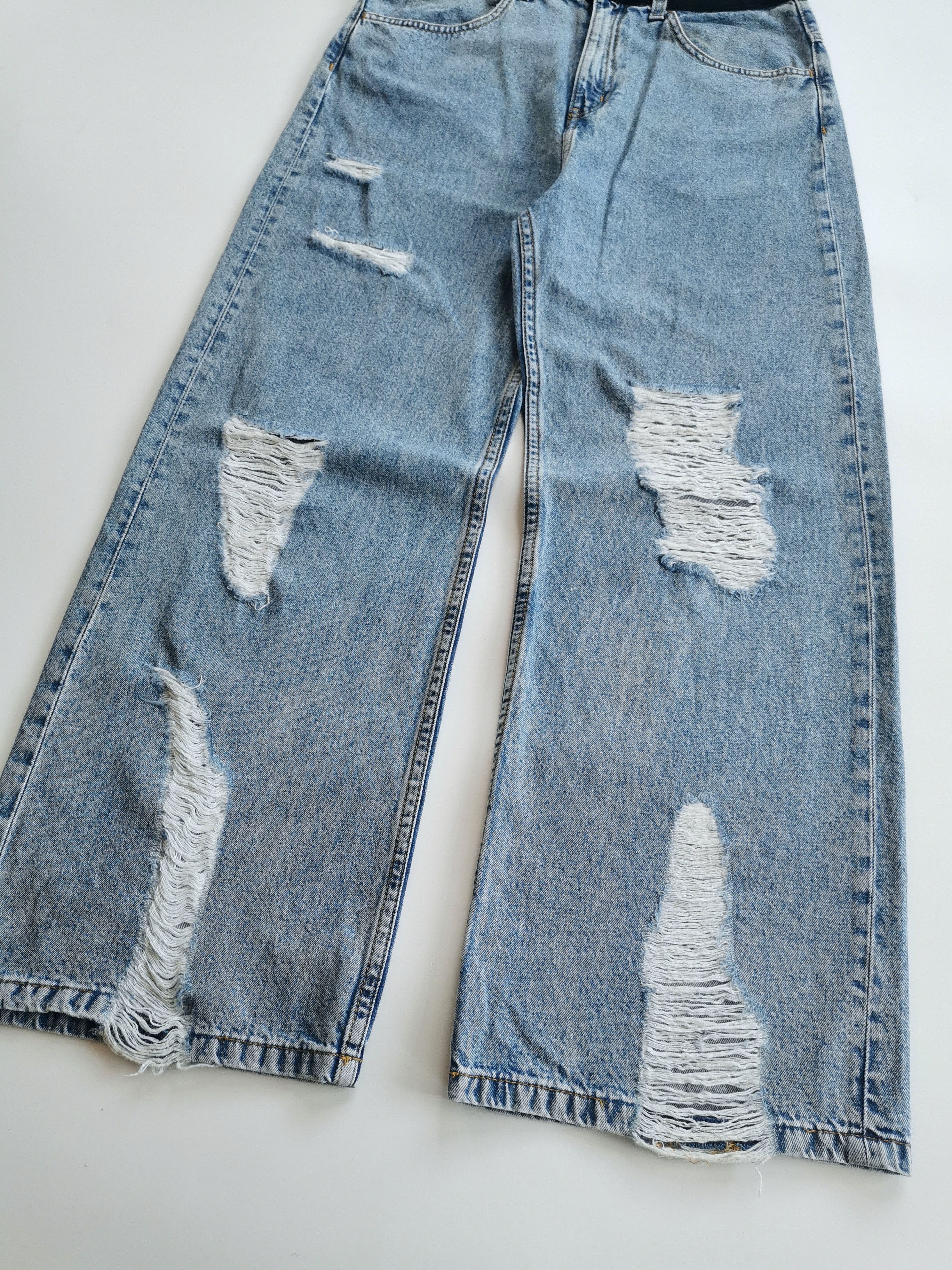 H&M H&M x Casper The Friendly Ghost Baggy Jeans Size US 31 - 5 Thumbnail