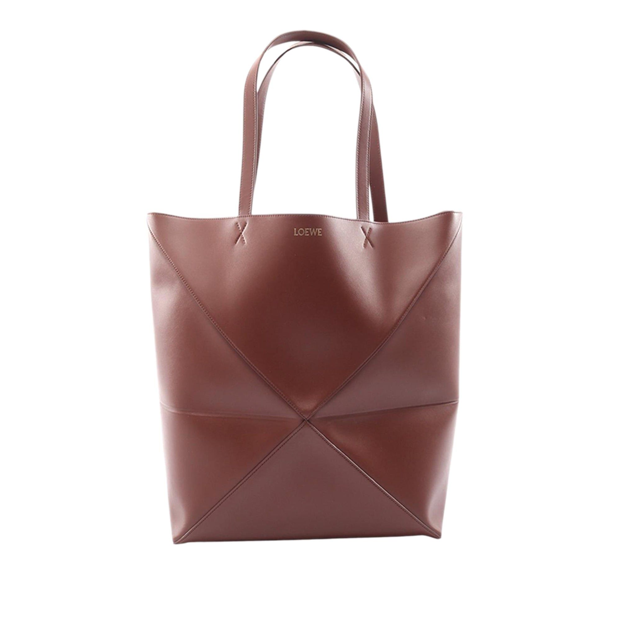 Loewe Shiny Calfskin Puzzle Fold Tote Size ONE SIZE - 1 Thumbnail