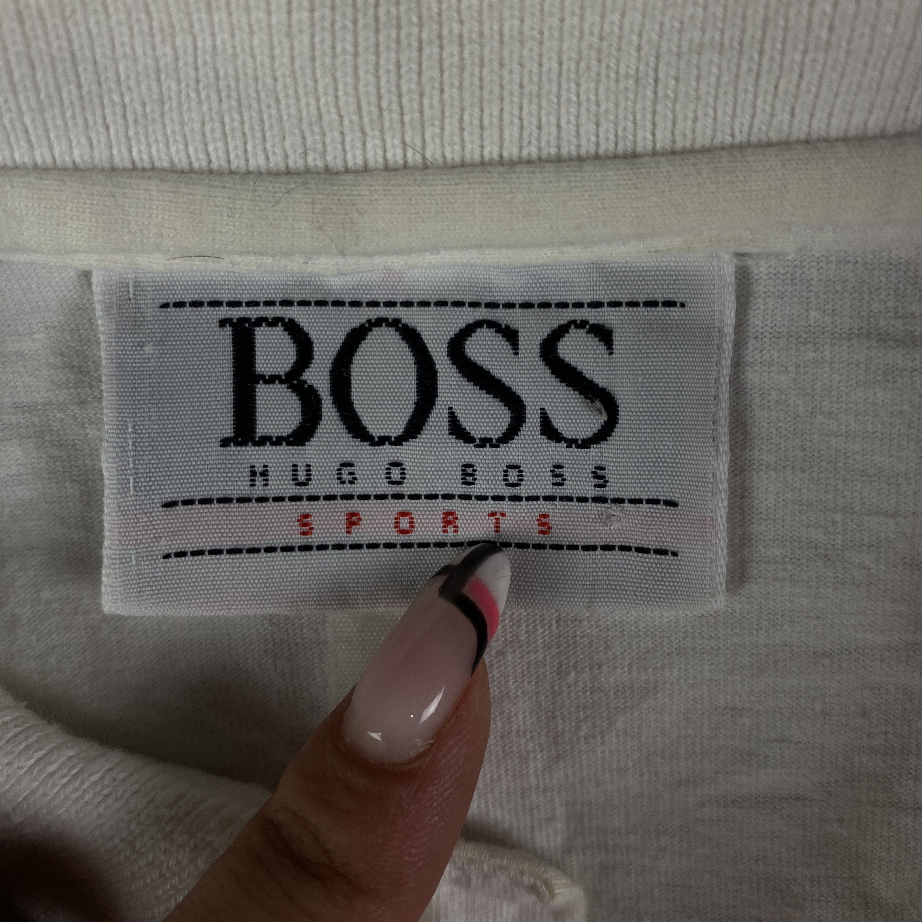 Hugo Boss × Vintage Mens Vintage Short Sleeve Polo T-Shirt Hugo Boss Size L Size US L / EU 52-54 / 3 - 5 Thumbnail