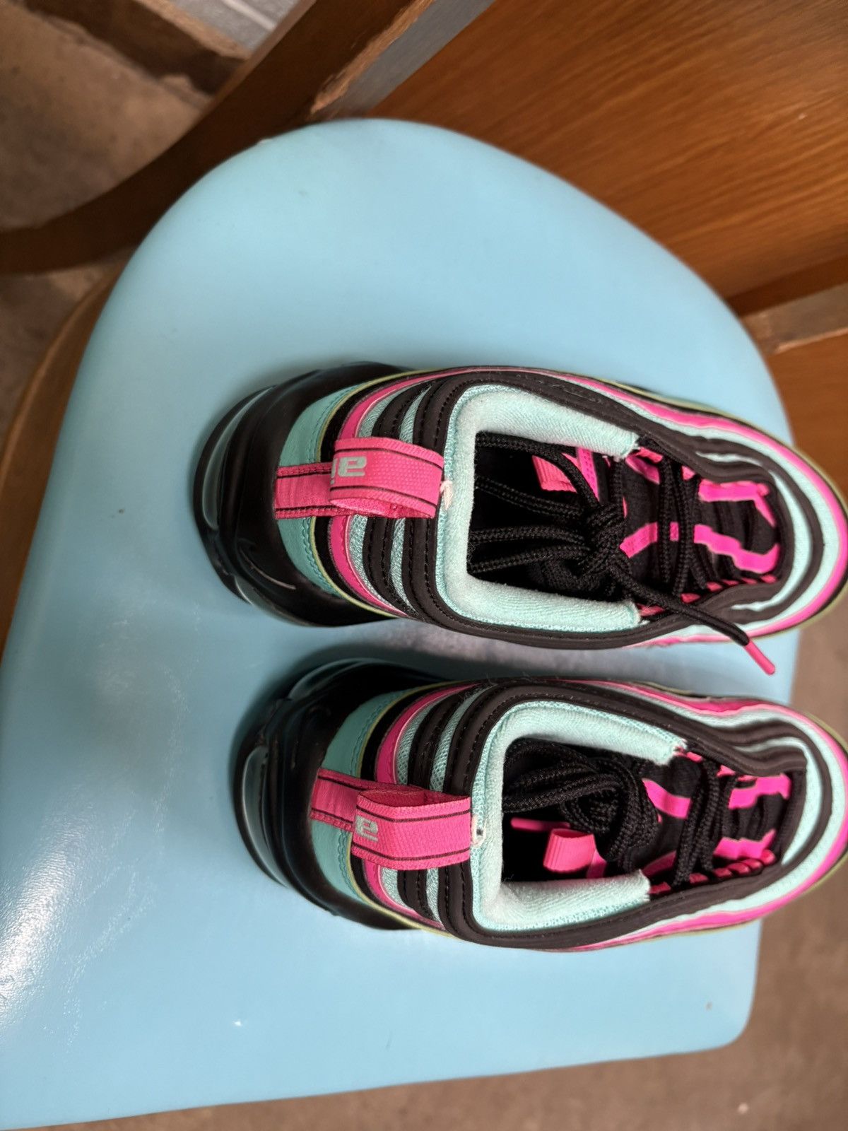Nike Airmax 97 hyper turquoise Size US 9.5 / EU 42-43 - 6 Thumbnail