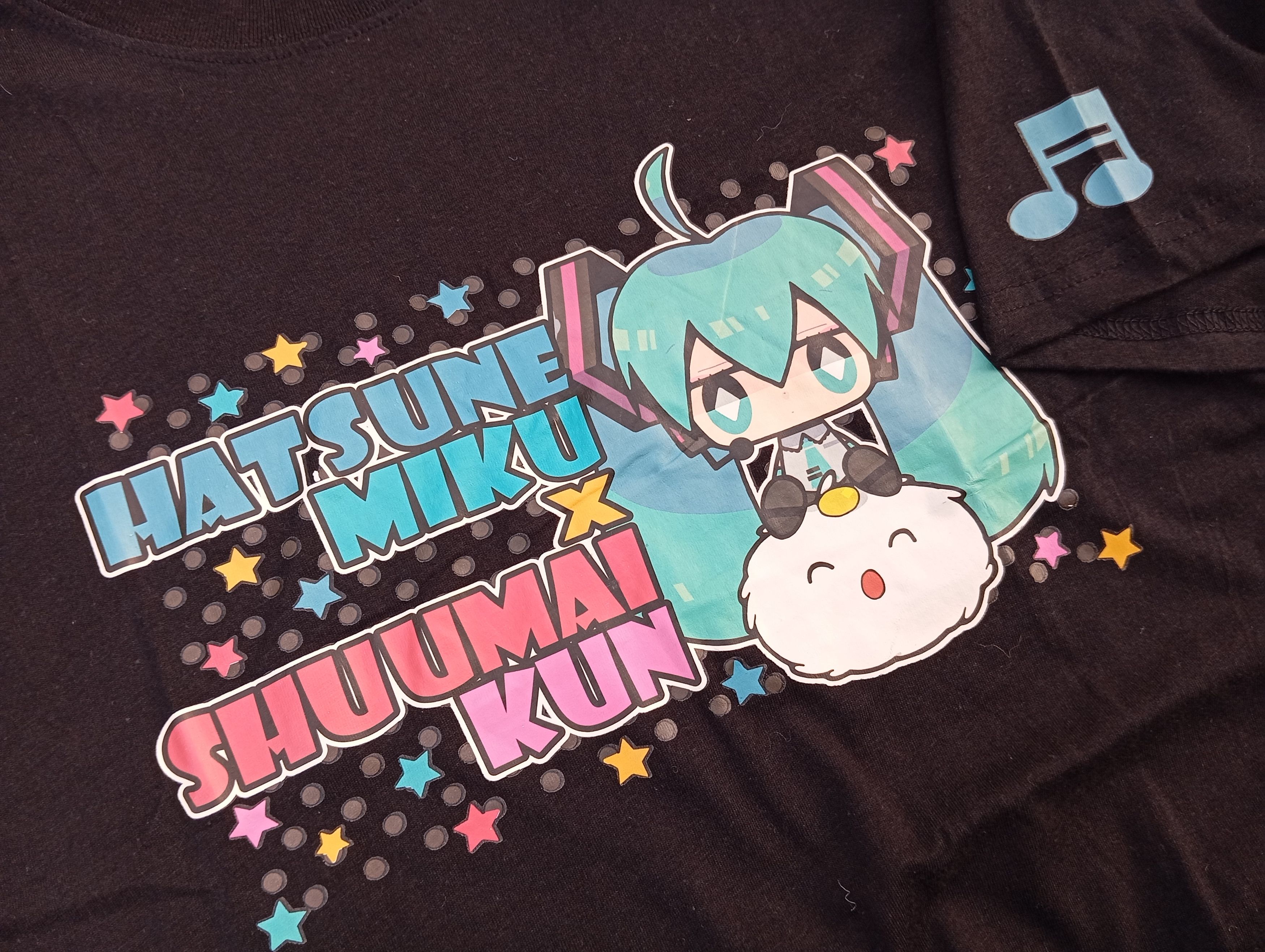 Japanese Brand Hatsune Mike x Shuumai Kun Tshirt Vocaloid 💃🎤🎌 Size US M / EU 48-50 / 2 - 1 Thumbnail