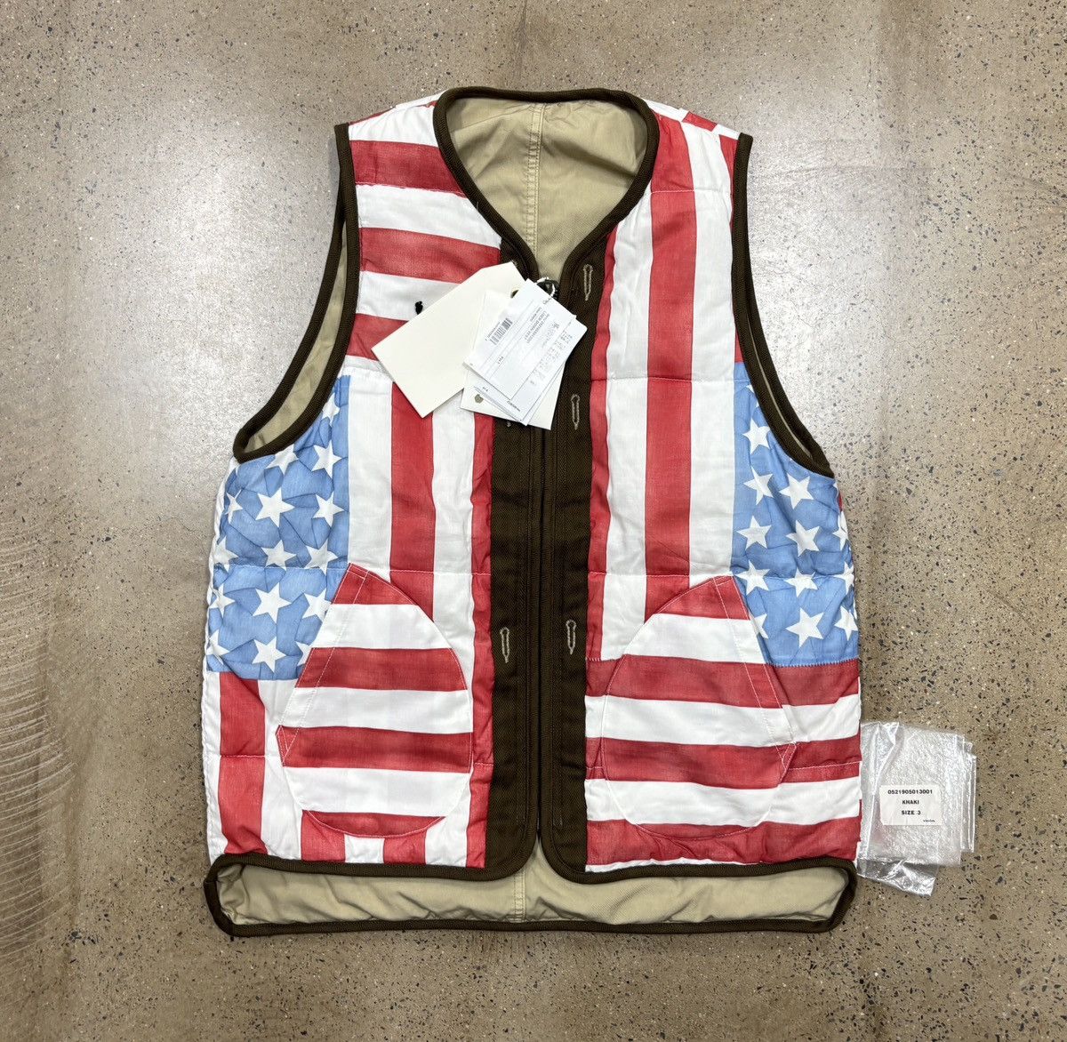 Visvim Visvim 21aw Contrary Dept Liner Down Vest Khaki Size US L / EU 52-54 / 3 - 2 Thumbnail