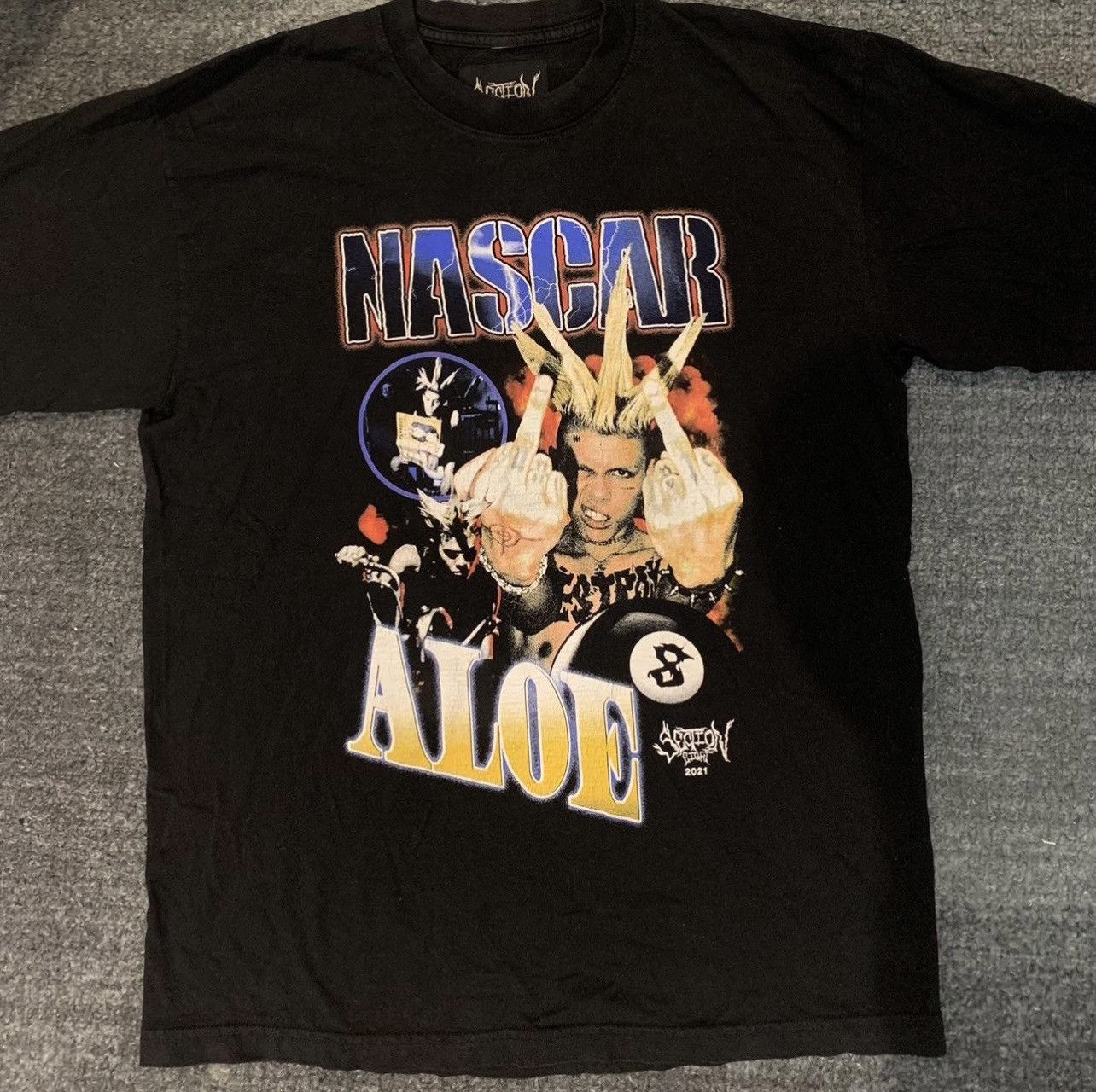 NASCAR ALOE “Section 8” Tee 🎱