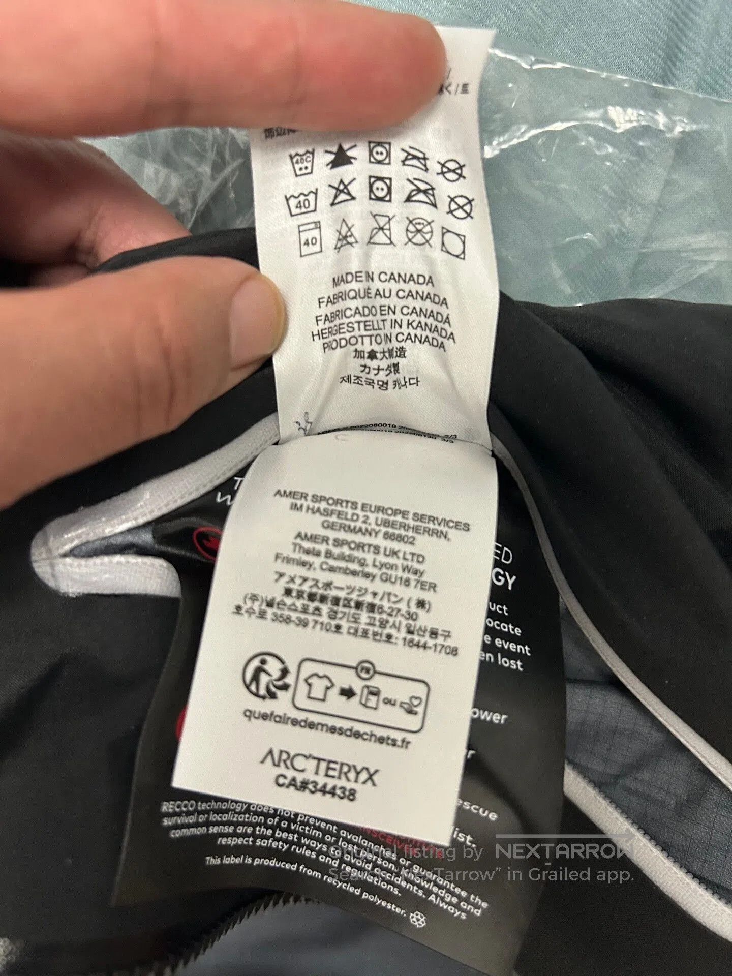 Arc'teryx ARC'TERYX Alpha SV Waterproof Jacket. Size US M / EU 48-50 / 2 - 7 Thumbnail