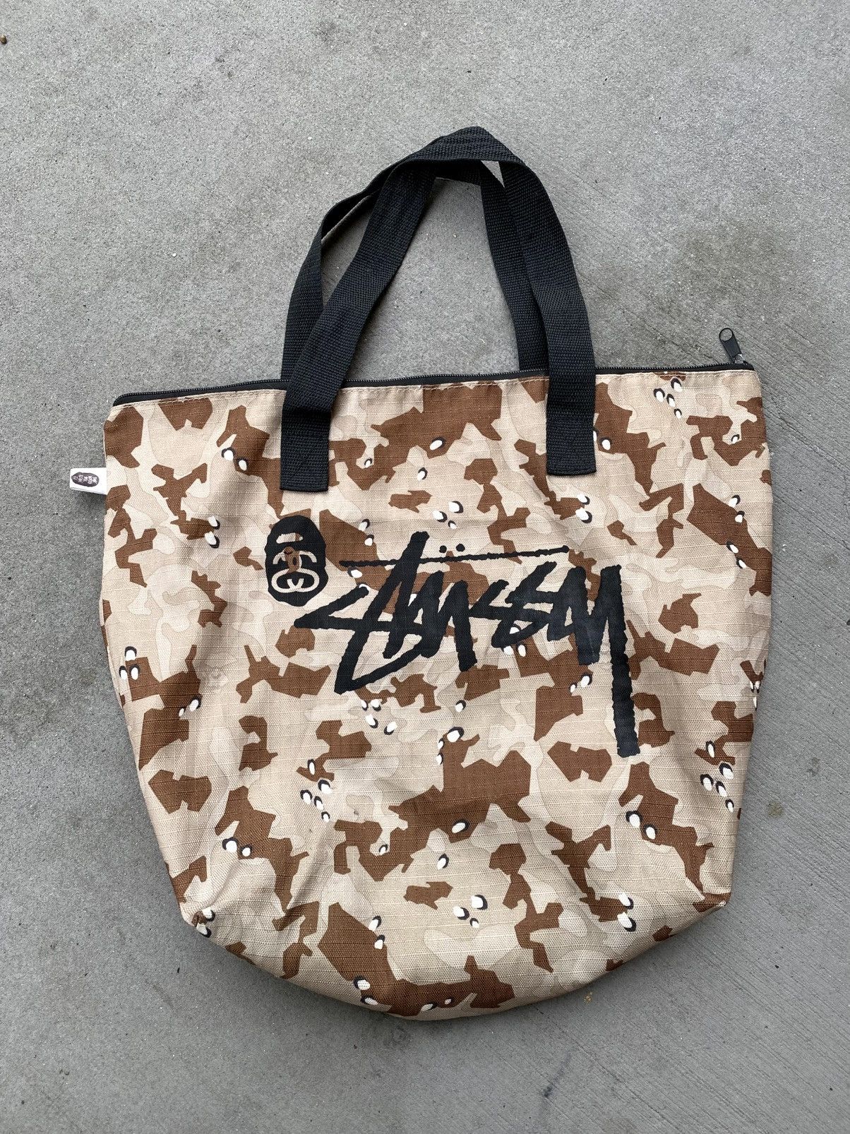 Bape × Stussy Stussy x Bape Camo Tote Bag Size ONE SIZE - 10 Thumbnail