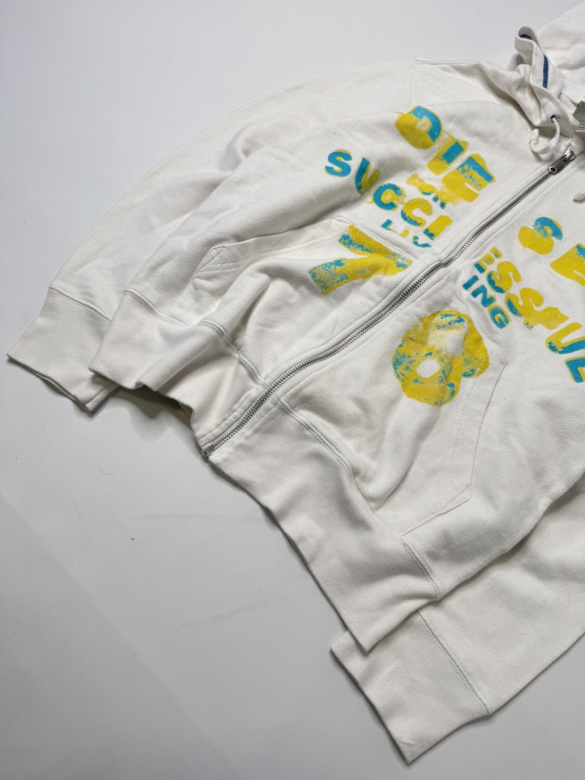 Diesel Vintage Y2K Diesel zip up hoodie swag avant garde 00s skate Size US S / EU 44-46 / 1 - 3 Thumbnail